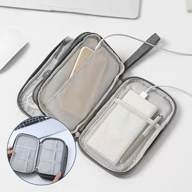 กระเป๋าเก็บสายชาร์จแบบพกพา