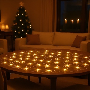 ไฟ LED ตาข่ายปลา สำหรับตกแต่งกลางแจ้ง