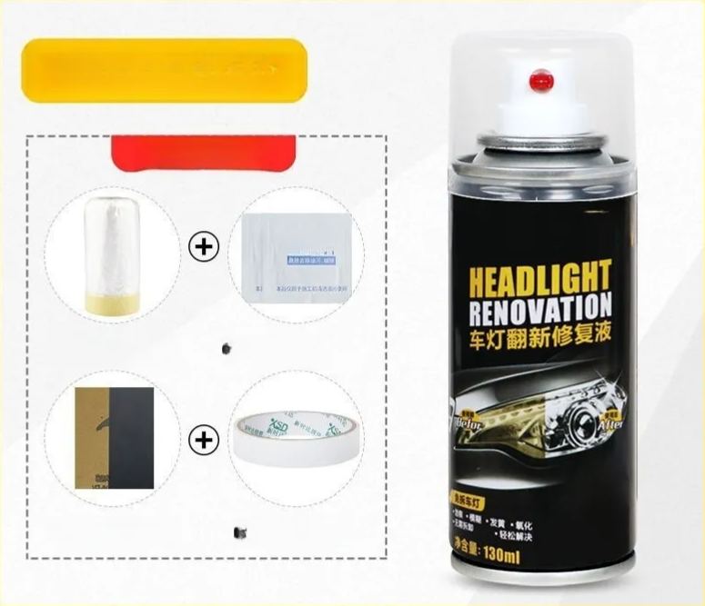 [ไฟสวยเหมือนใหม่ในรอบสิบปี] ชุดซ่อมไฟรถยนต์