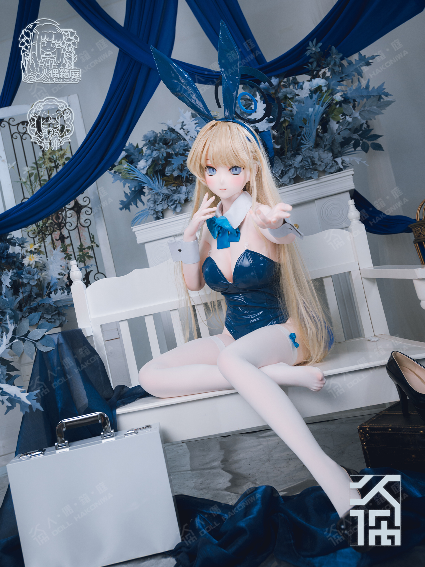 DOLL HAKONIWA Blue Archive Asuma Toki bunny girl doujin cos 1:1 life sized doll figure customization anime bjd