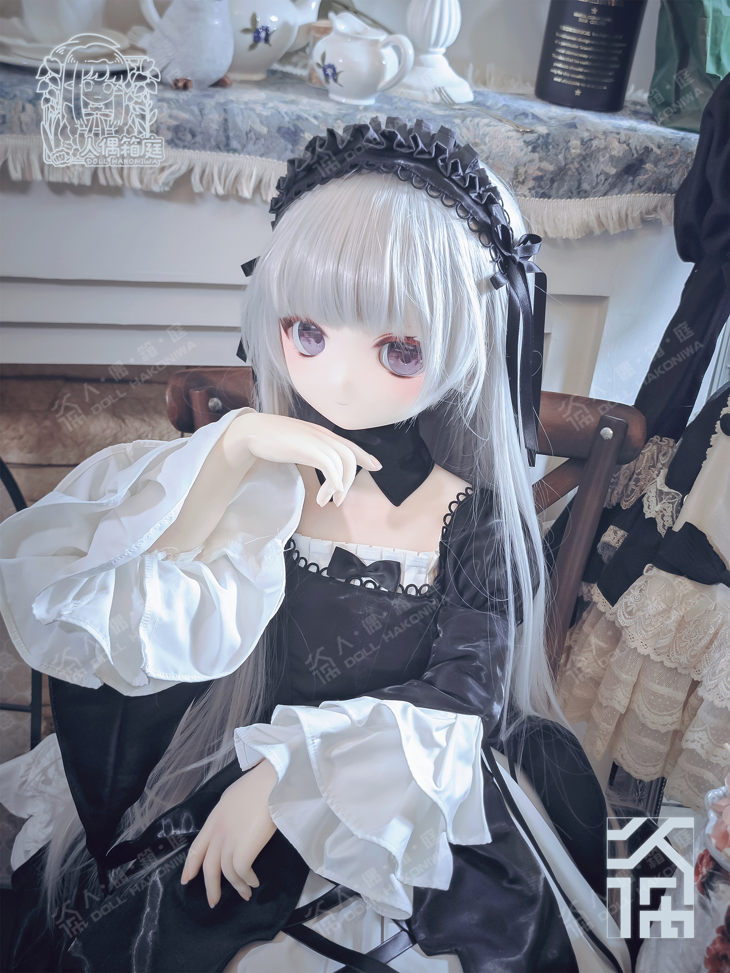 [Copy]DOLL HAKONIWA Rozen Maiden doujin cos Mercury Lampe 1:1 life sized doll figure customization anime bjd
