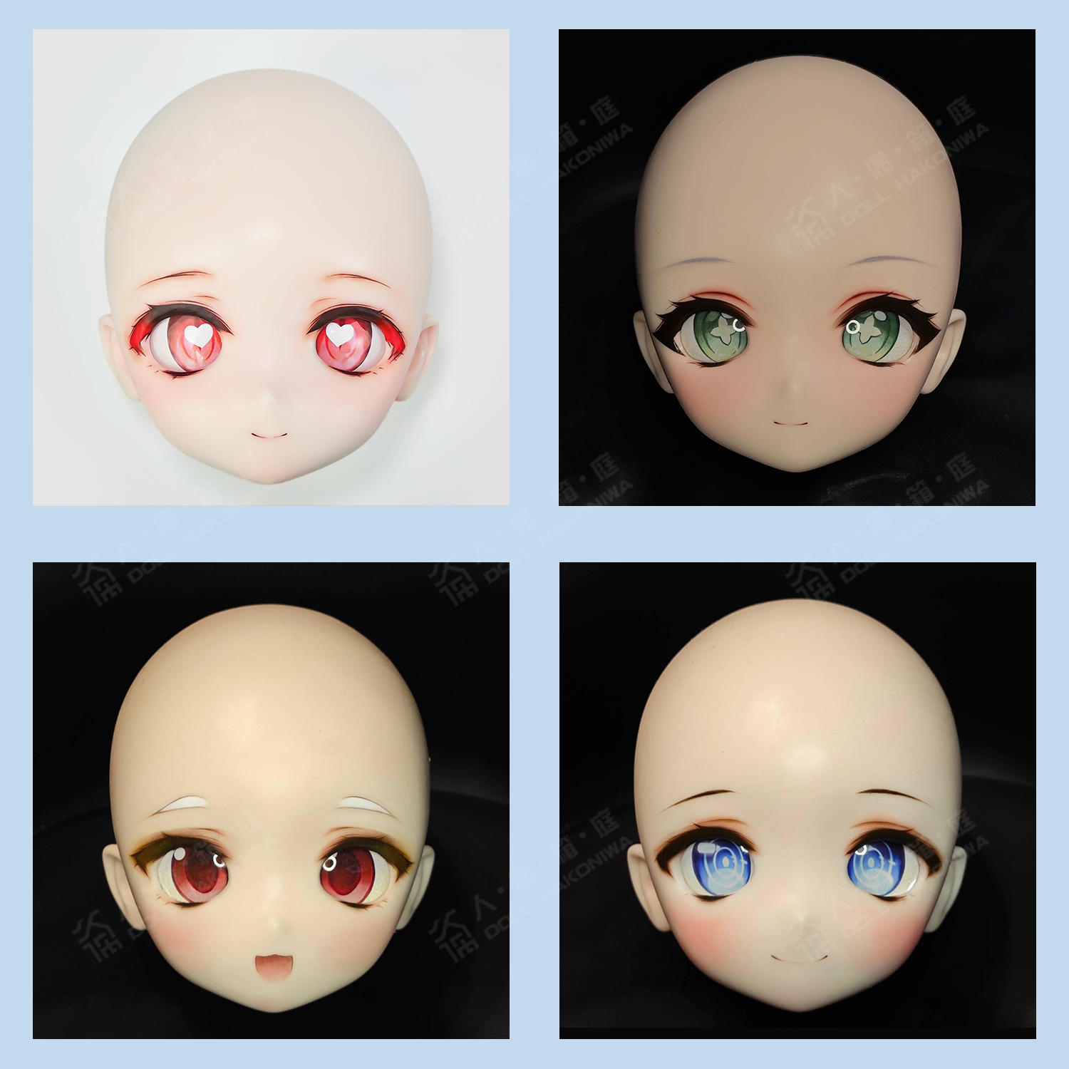 DOLL HAKONIWA NN01 silicone makeup custom anime makeup full order made fine makeup semi-custom template doll eyes figure bjd