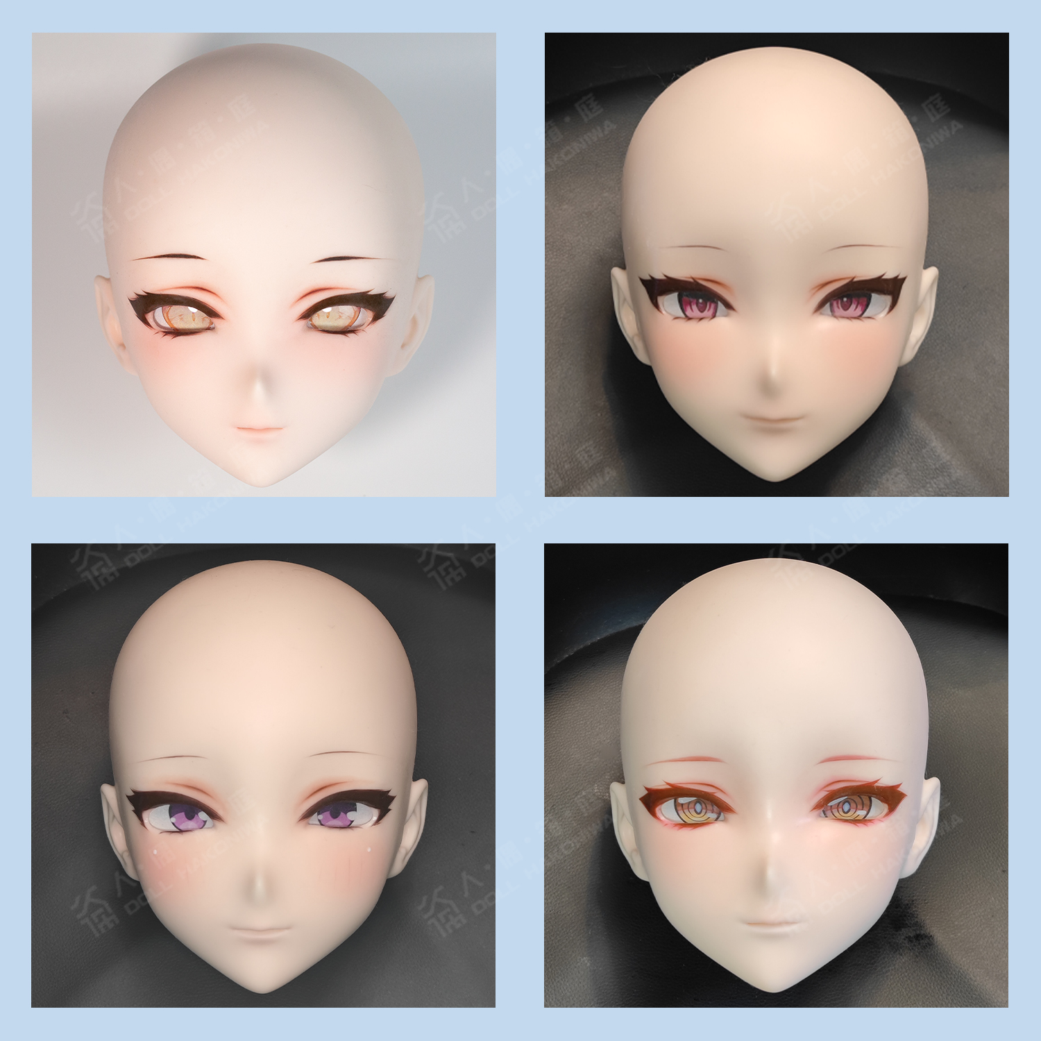 DOLL HAKONIWA ASB03 silicone makeup custom anime makeup full order made fine makeup doll eyes figure bjd