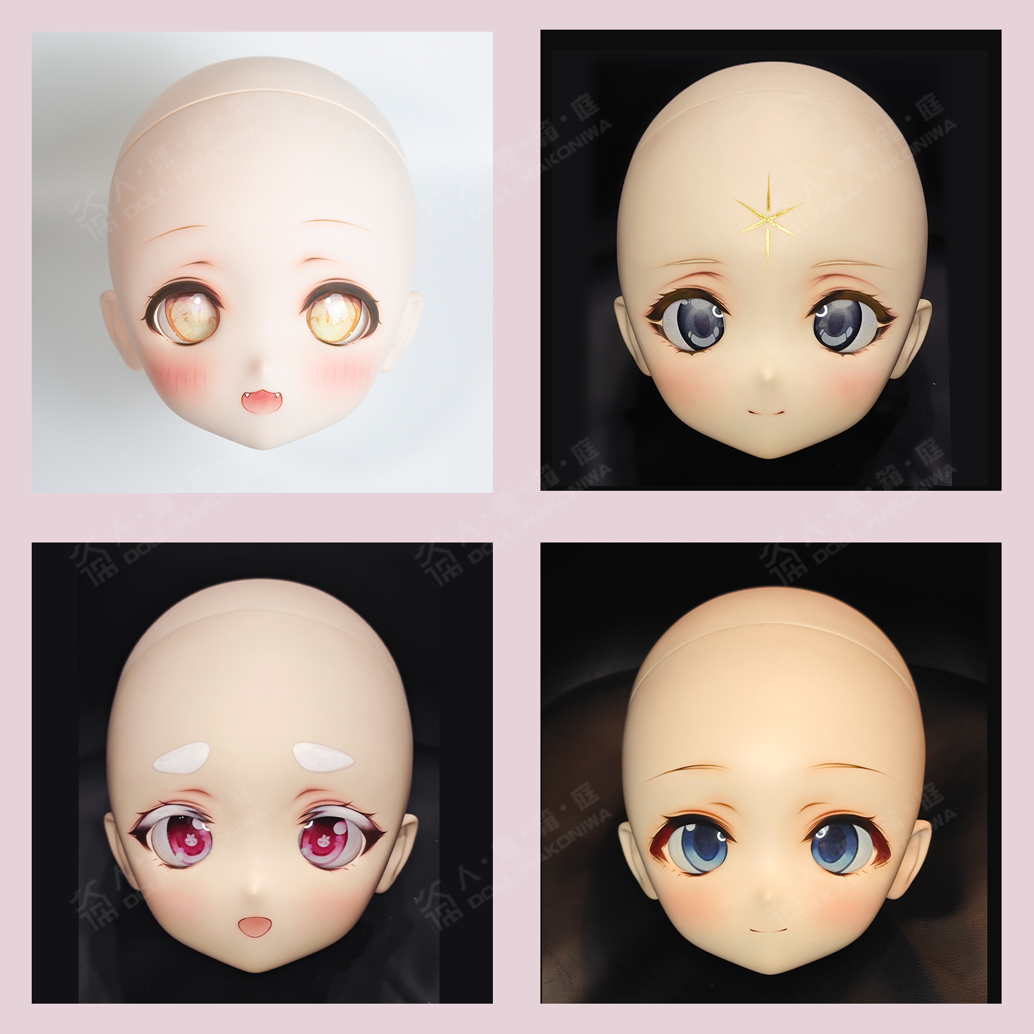 [Copy]DOLL HAKONIWA LL04 resin makeup custom anime hand painted makeup full order made fine makeup doll eyes figure bjd