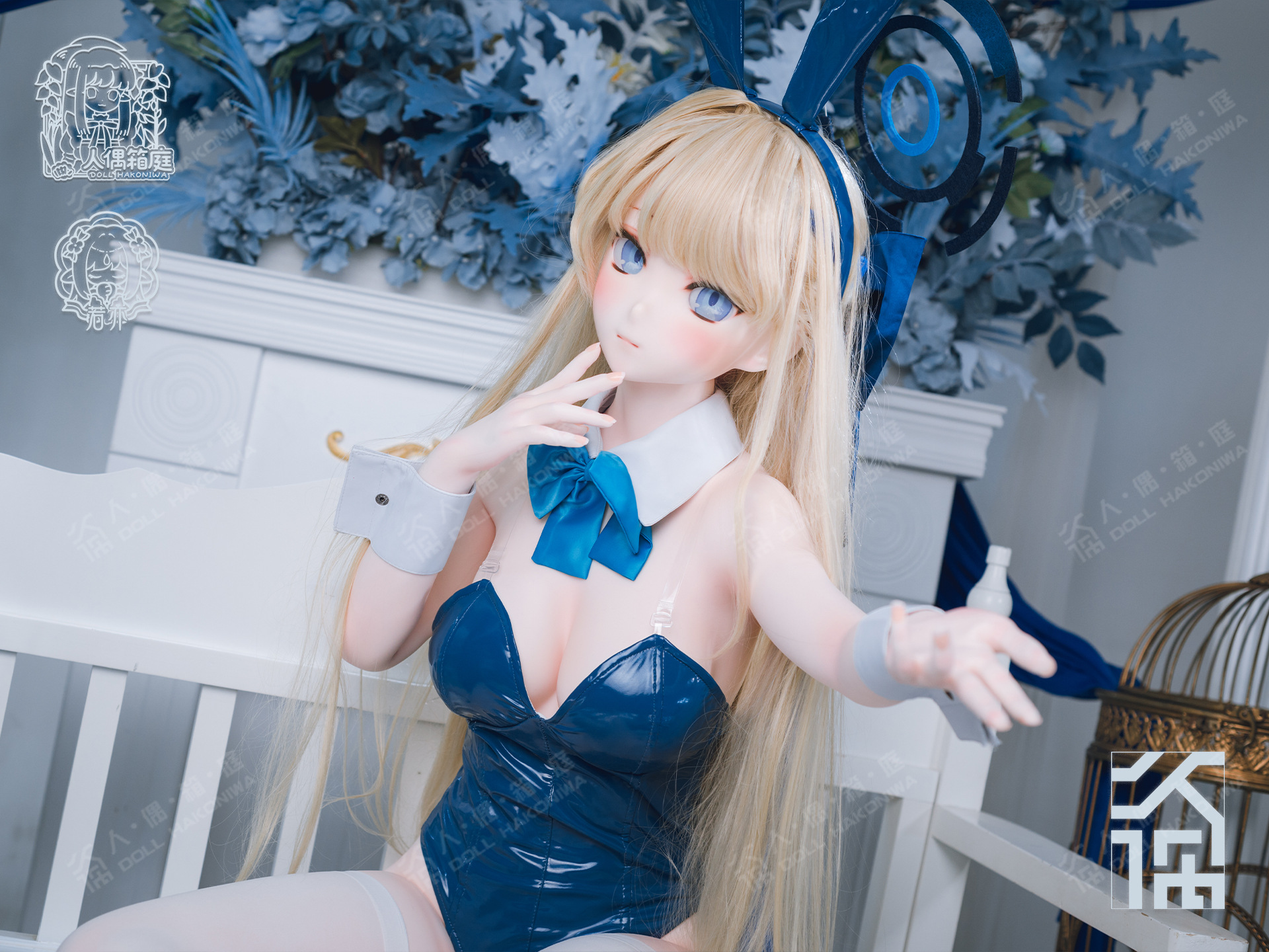 DOLL HAKONIWA Blue Archive Asuma Toki bunny girl doujin cos 1:1 life sized doll figure customization anime bjd