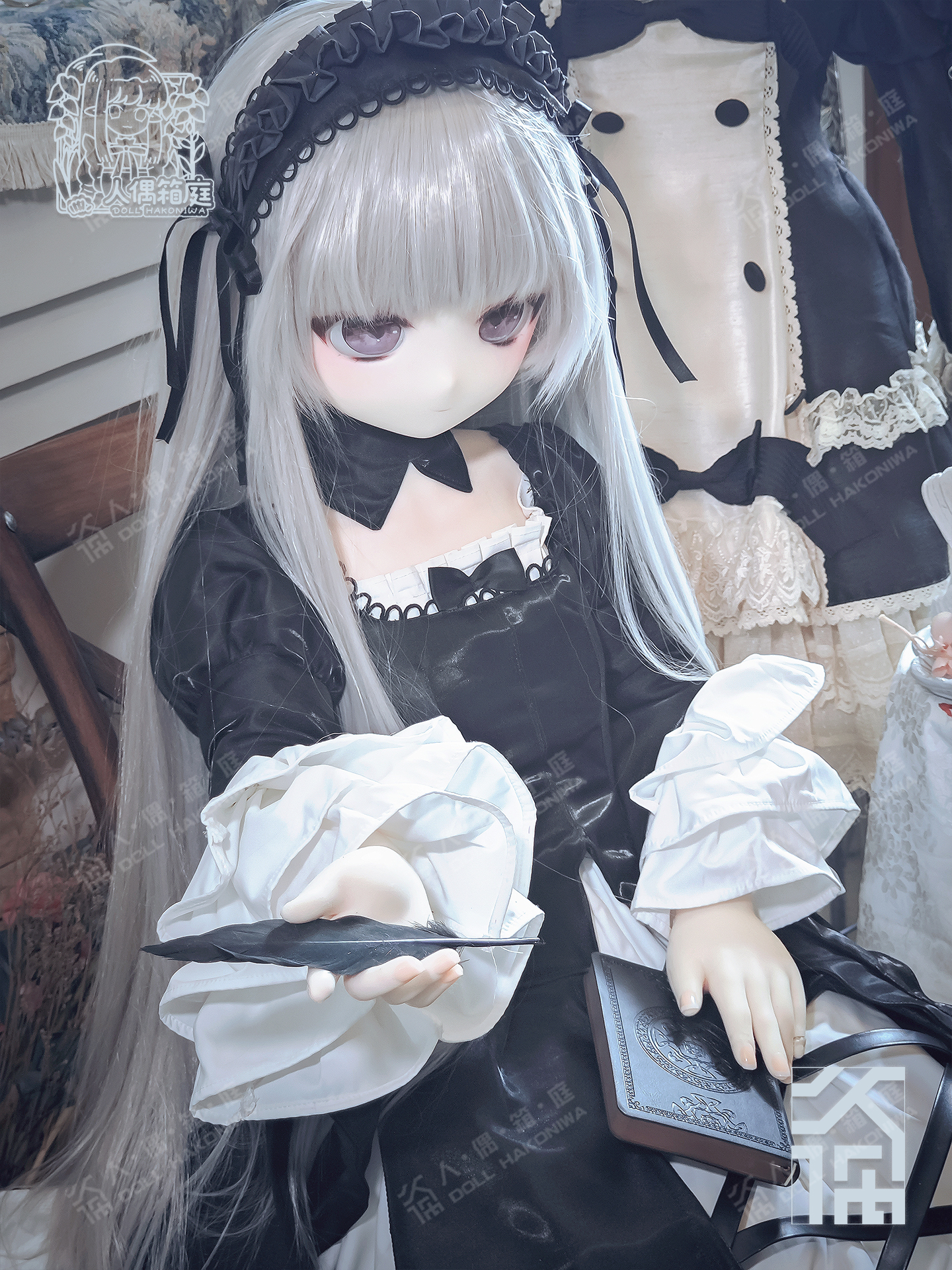 [Copy]DOLL HAKONIWA Rozen Maiden doujin cos Mercury Lampe 1:1 life sized doll figure customization anime bjd