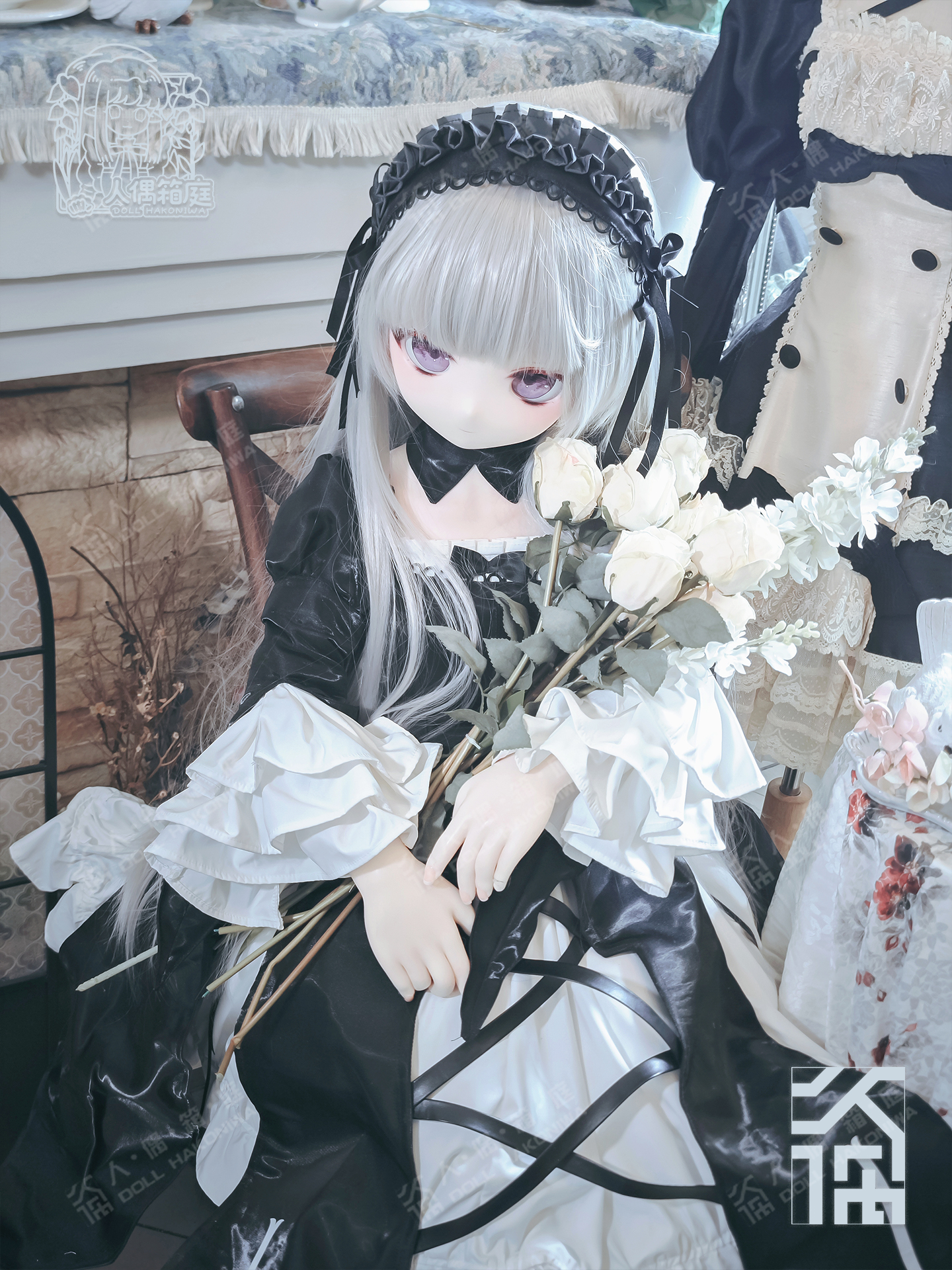 [Copy]DOLL HAKONIWA Rozen Maiden doujin cos Mercury Lampe 1:1 life sized doll figure customization anime bjd