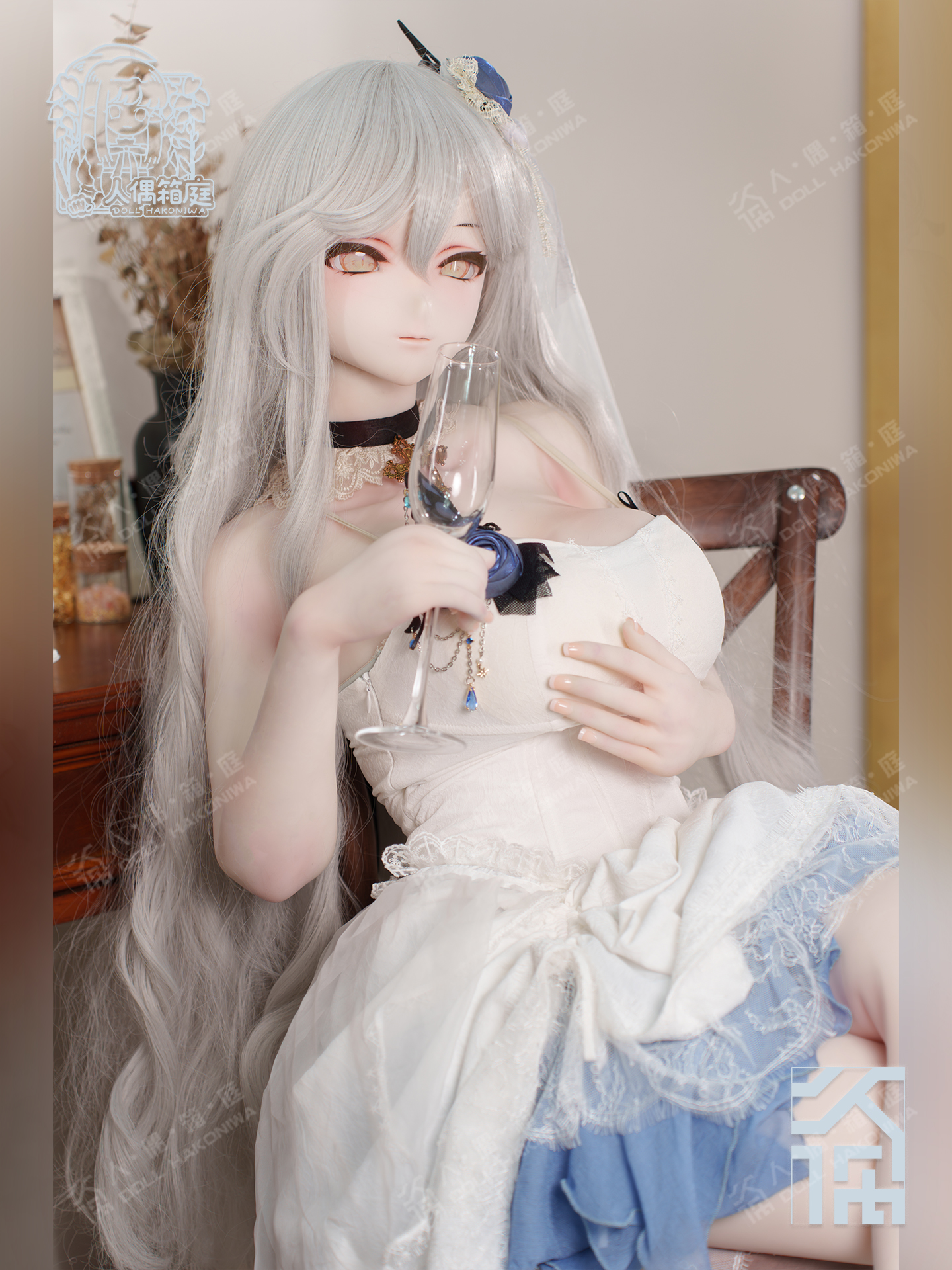 DOLL HAKONIWA Asebi ASB03 soft silicone moveable mouth ASB160 soft life-size body custom anime makeup original eye doll bjd