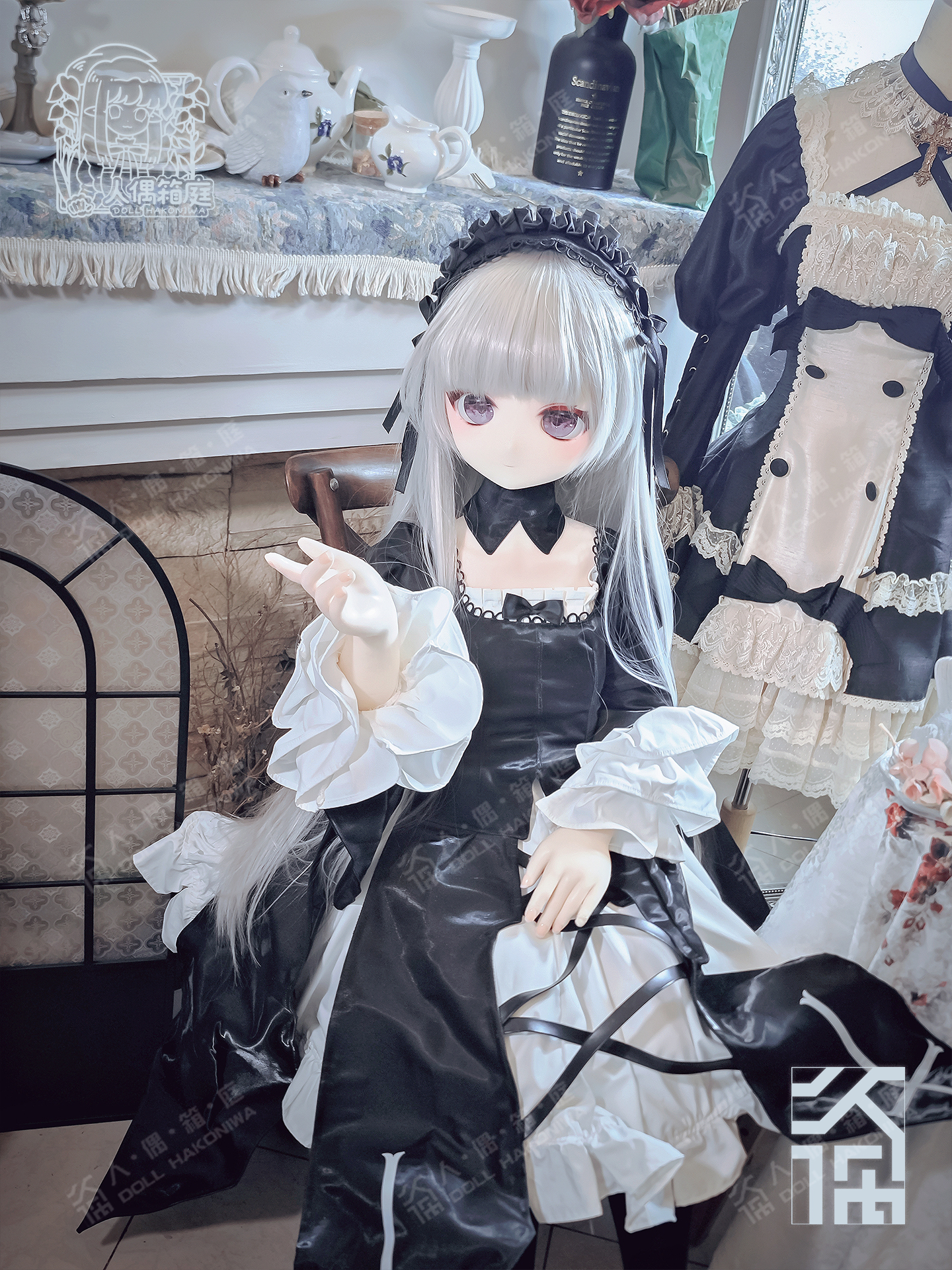 [Copy]DOLL HAKONIWA Rozen Maiden doujin cos Mercury Lampe 1:1 life sized doll figure customization anime bjd