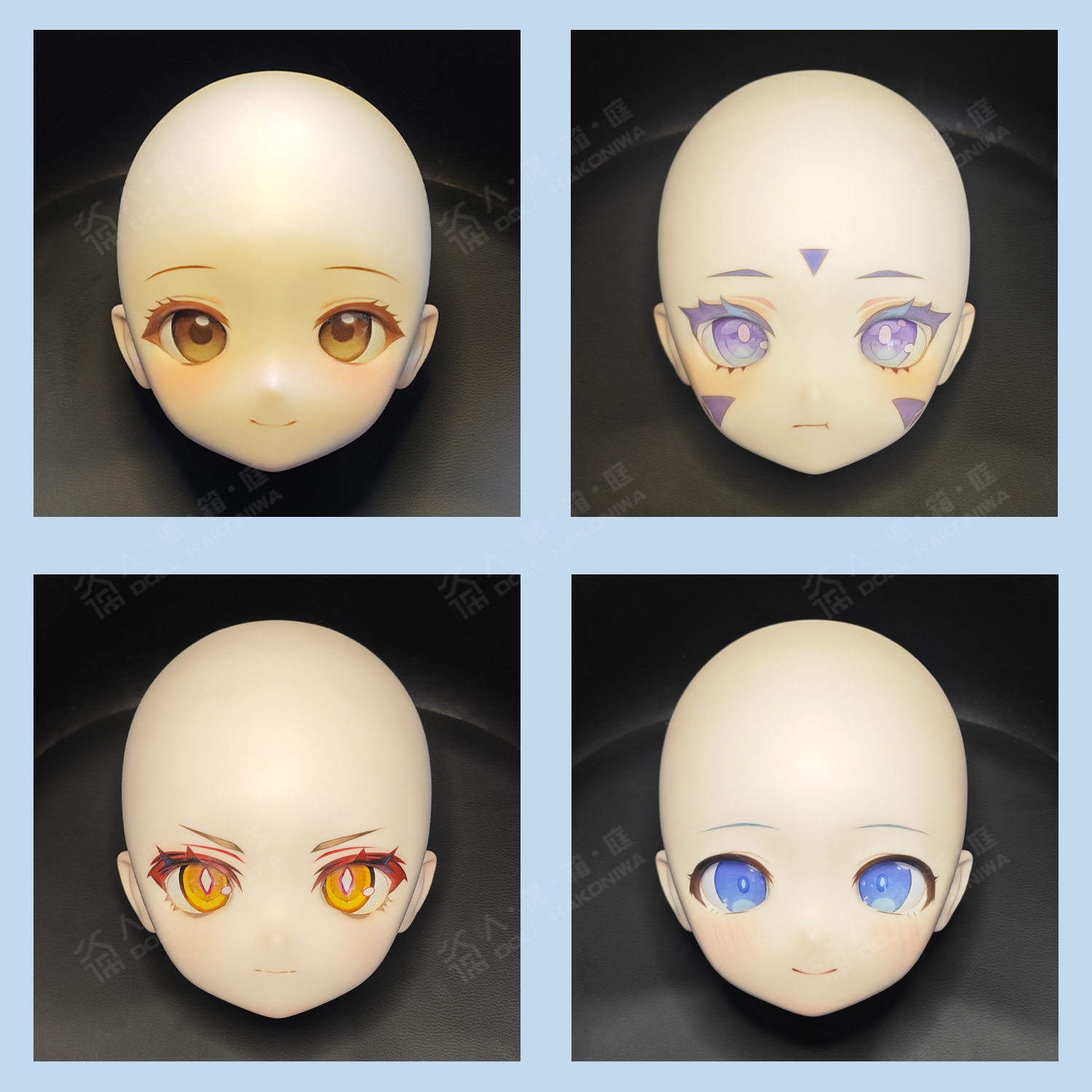 DOLL HAKONIWA NN01 silicone makeup custom anime makeup full order made fine makeup semi-custom template doll eyes figure bjd