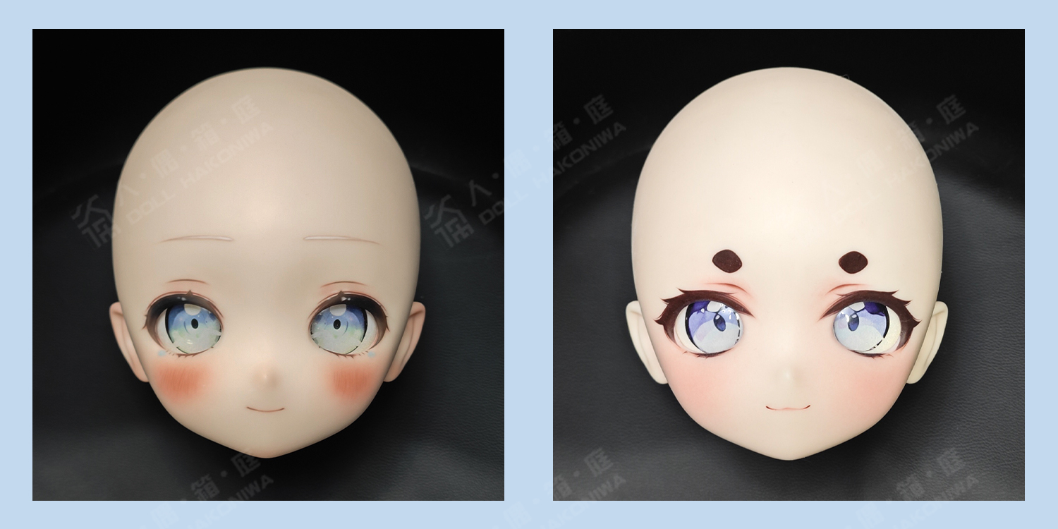 DOLL HAKONIWA NN01 silicone makeup custom anime makeup full order made fine makeup semi-custom template doll eyes figure bjd
