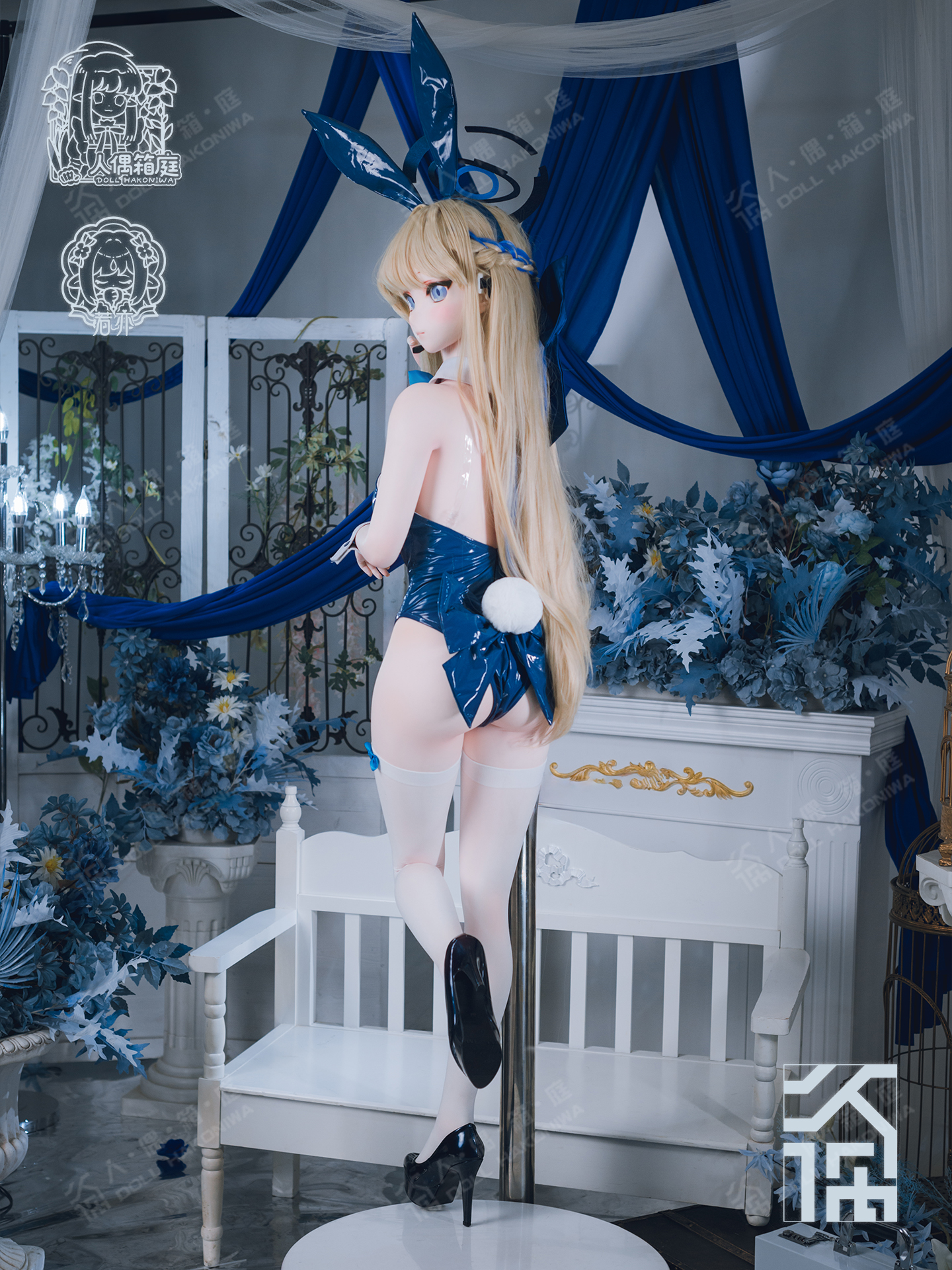 DOLL HAKONIWA Blue Archive Asuma Toki bunny girl doujin cos 1:1 life sized doll figure customization anime bjd