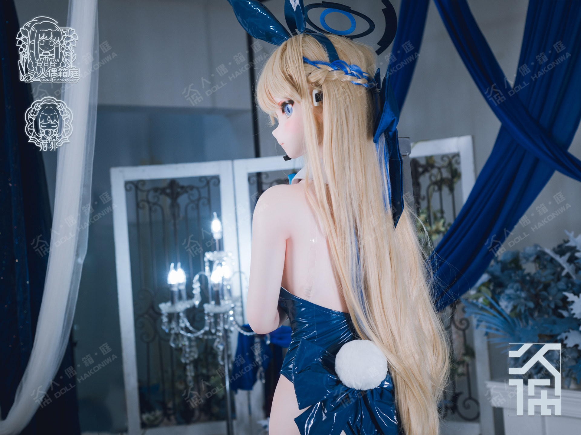 DOLL HAKONIWA Blue Archive Asuma Toki bunny girl doujin cos 1:1 life sized doll figure customization anime bjd