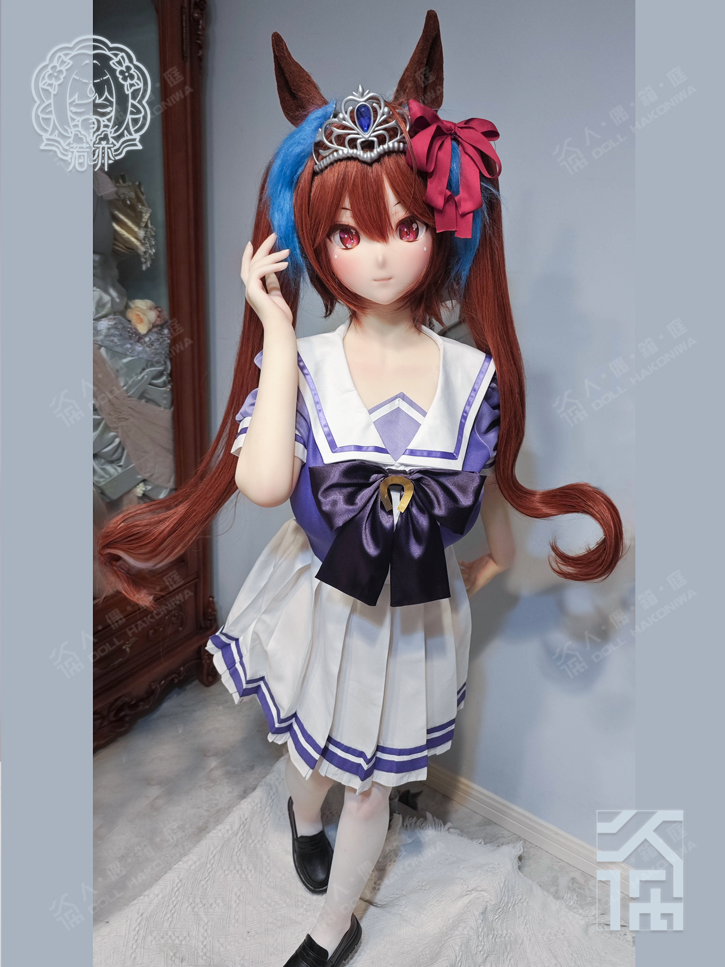 DOLL HAKONIWA Pretty Derby Daiwa Scarlet doujin cos 1:1 life sized doll figure customization anime bjd