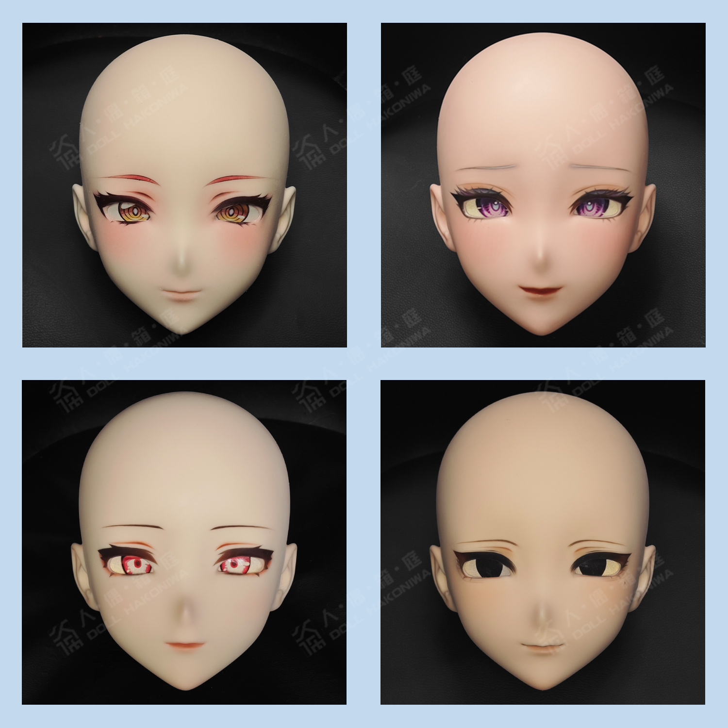 DOLL HAKONIWA ASB03 silicone makeup custom anime makeup full order made fine makeup doll eyes figure bjd