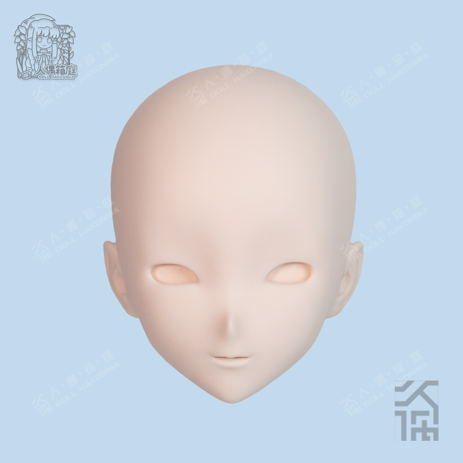DOLL HAKONIWA ASB03 Asebi soft silicone moveable mouth life-size no makeup doll head anime doll accessory figure bjd