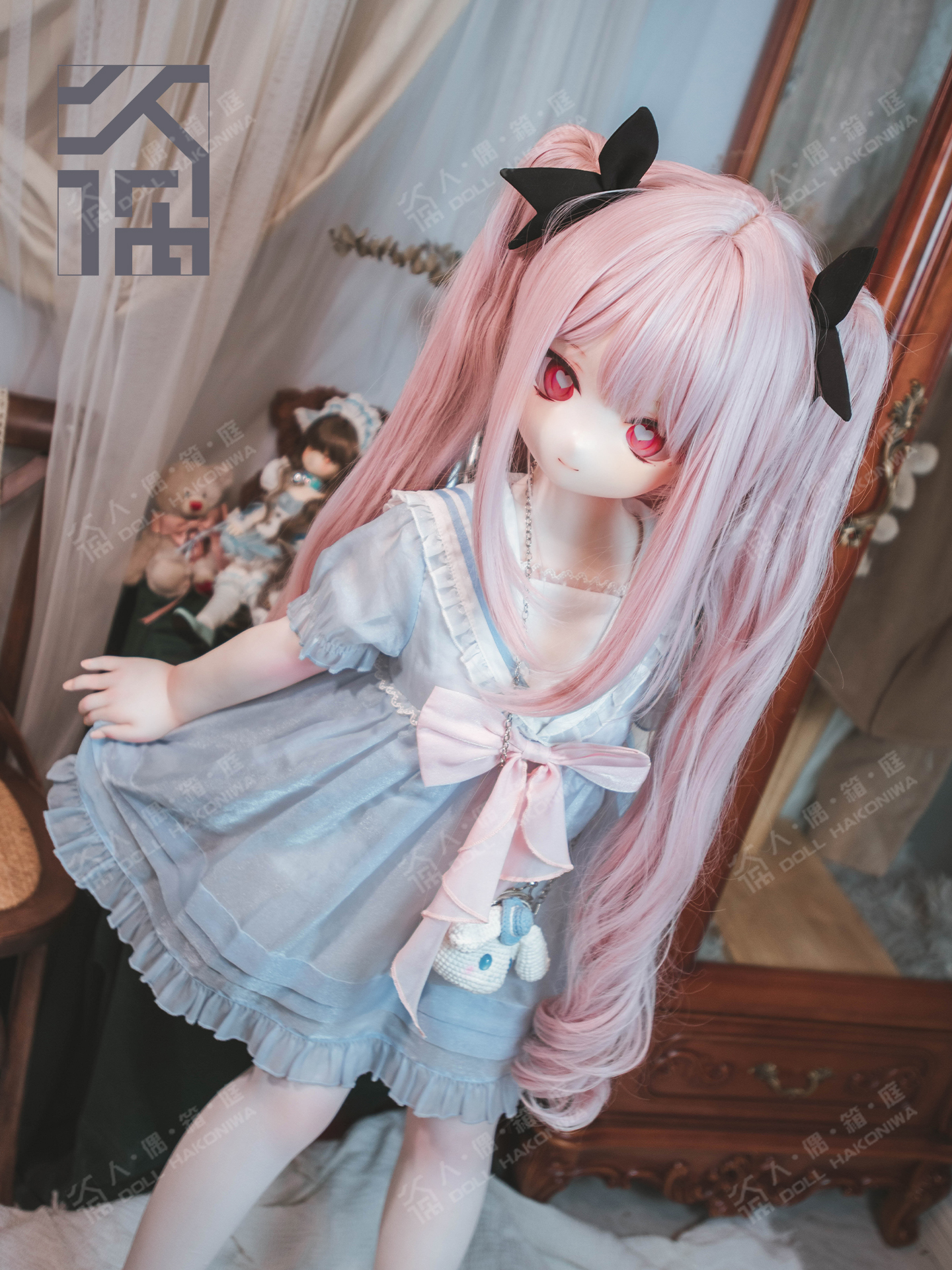 DOLL HAKONIWA Nana NN01 soft silicone head NN126 TPE silicone life-size body custom anime makeup original eye doll bjd
