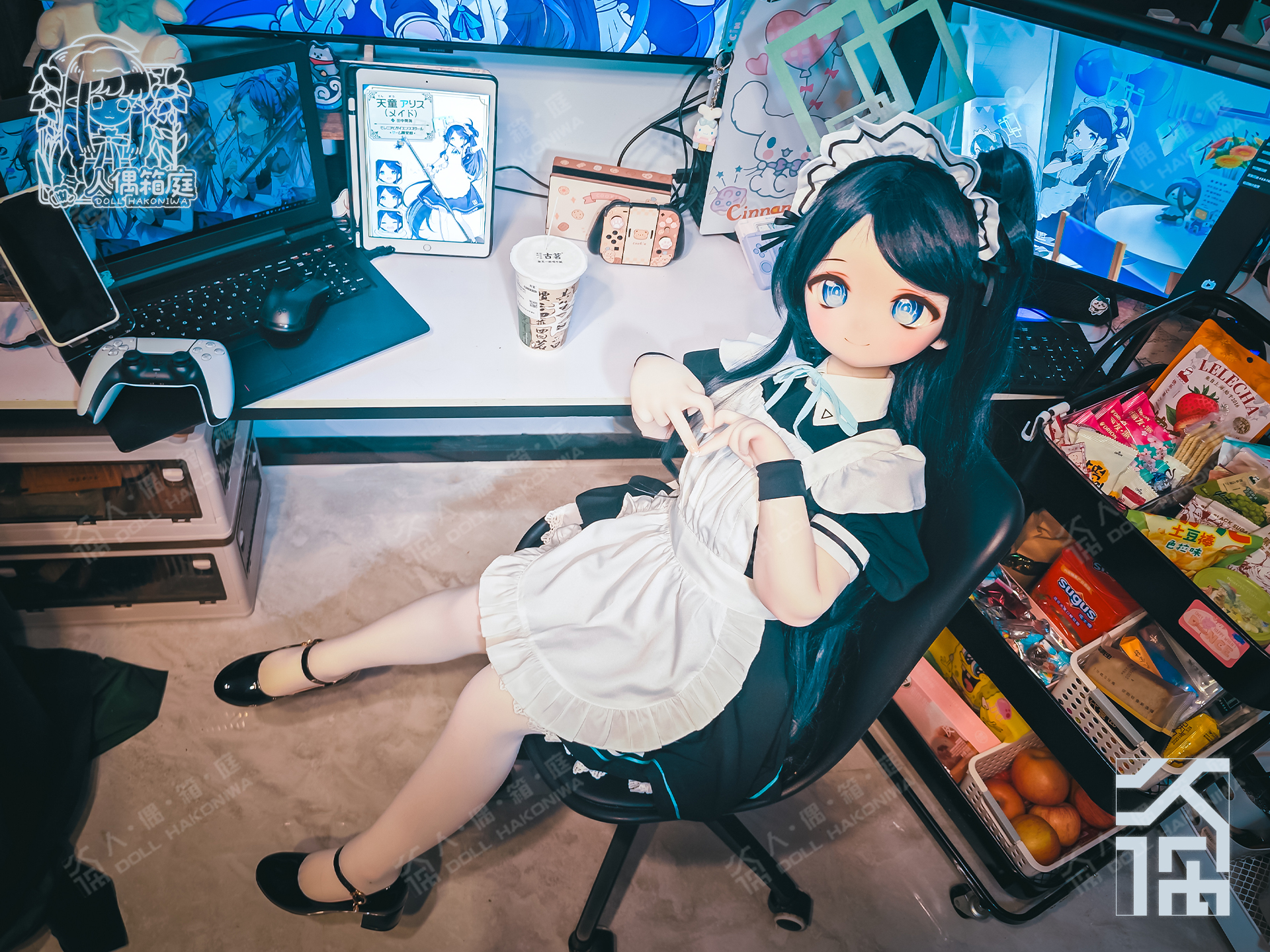 DOLL HAKONIWA Blue Archive doujin cos Maid Alice 1:1 life sized doll figure customization anime bjd