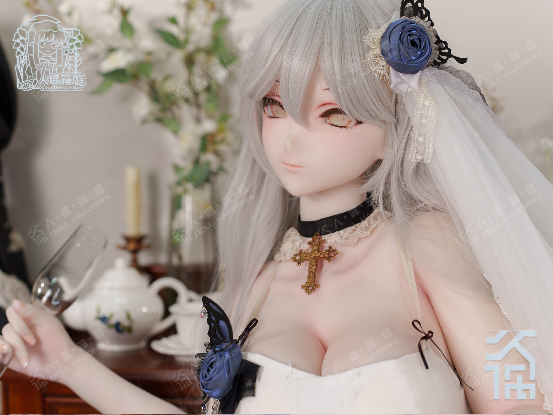 DOLL HAKONIWA Asebi ASB03 soft silicone moveable mouth ASB160 soft life-size body custom anime makeup original eye doll bjd