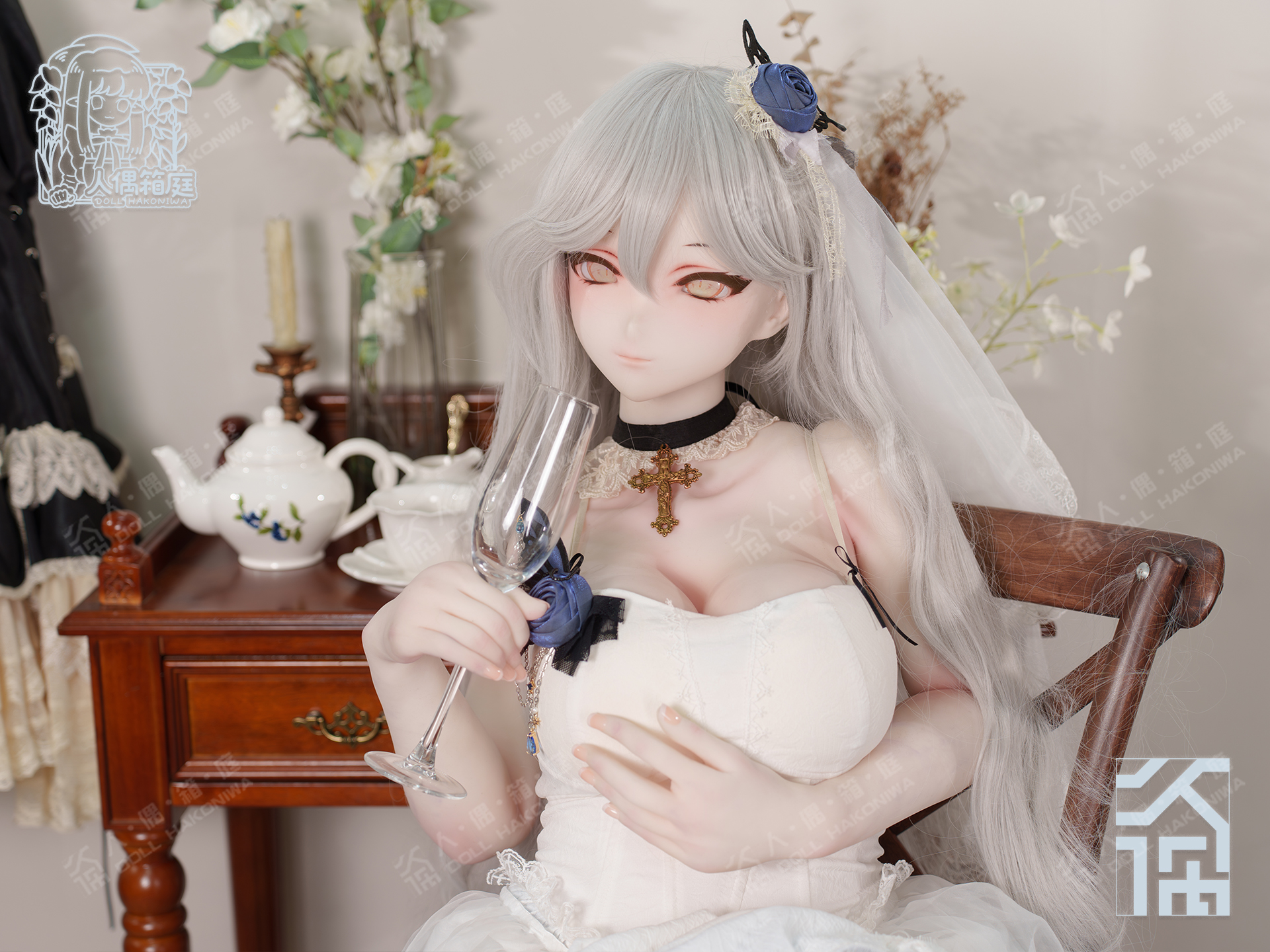 DOLL HAKONIWA Asebi ASB03 soft silicone moveable mouth ASB160 soft life-size body custom anime makeup original eye doll bjd