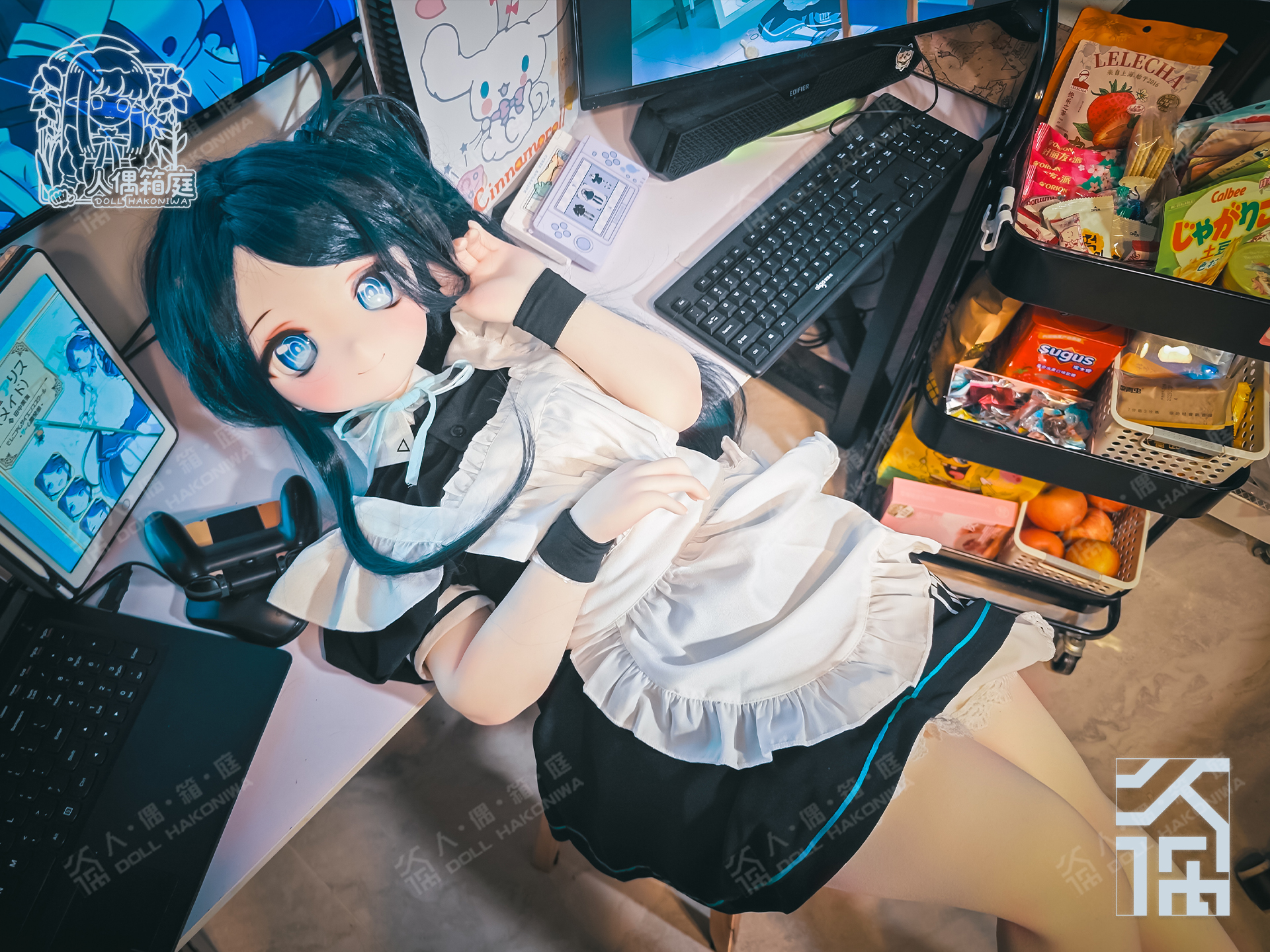 DOLL HAKONIWA Blue Archive doujin cos Maid Alice 1:1 life sized doll figure customization anime bjd