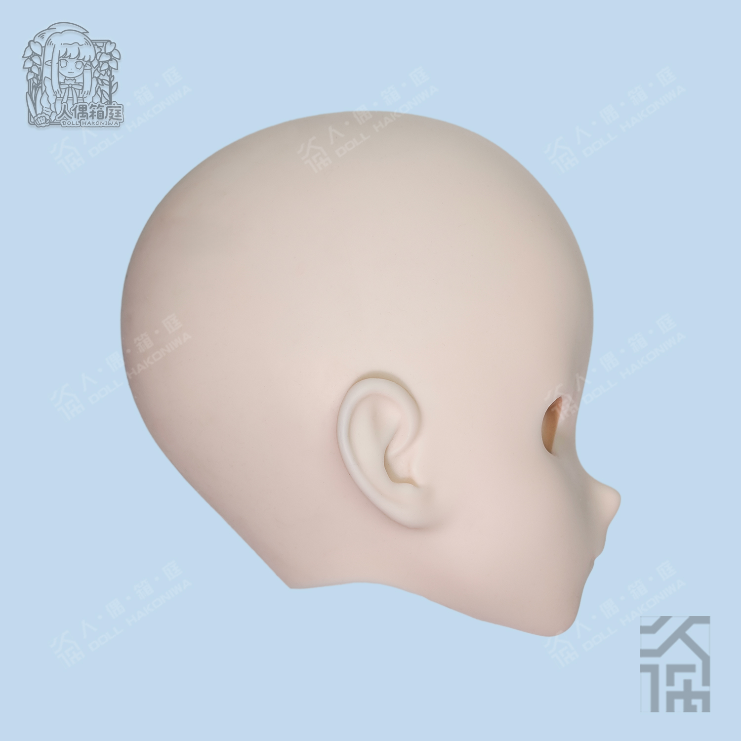 DOLL HAKONIWA OH01 Orihime soft silicone life-size no makeup doll head anime doll accessory figure bjd 人形箱庭OH01織姫ソフトシリコン一分等身大無メイクヘッド二次元アニメドール付属品フィギュアＢＪＤ