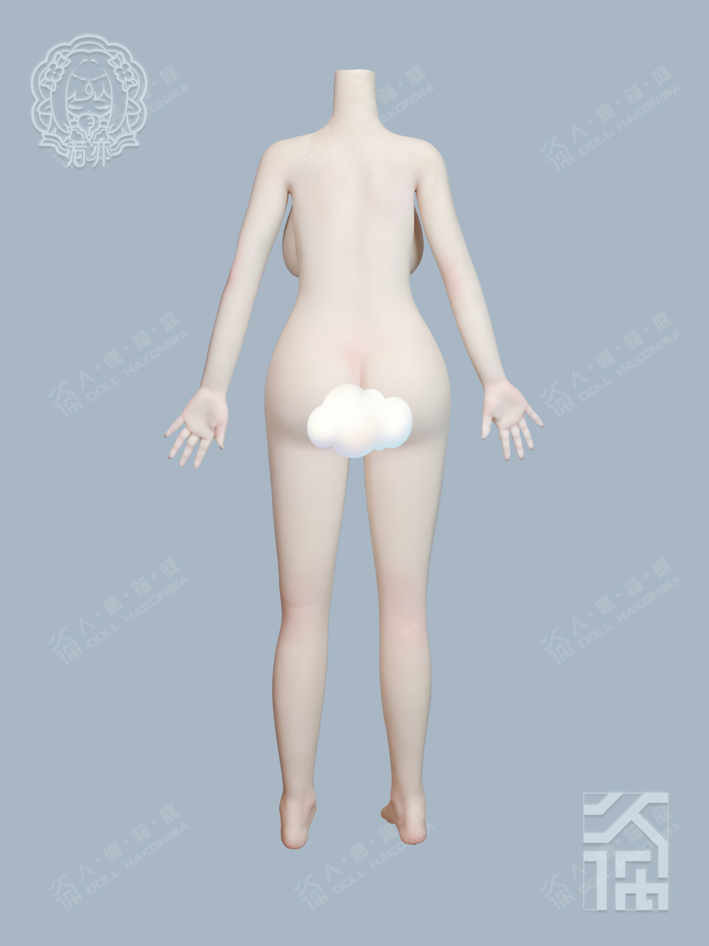 DOLL HAKONIWA RY137 Ruoyi TPE life-size only doll body 137cm (including head) anime doll accessory figure bjd