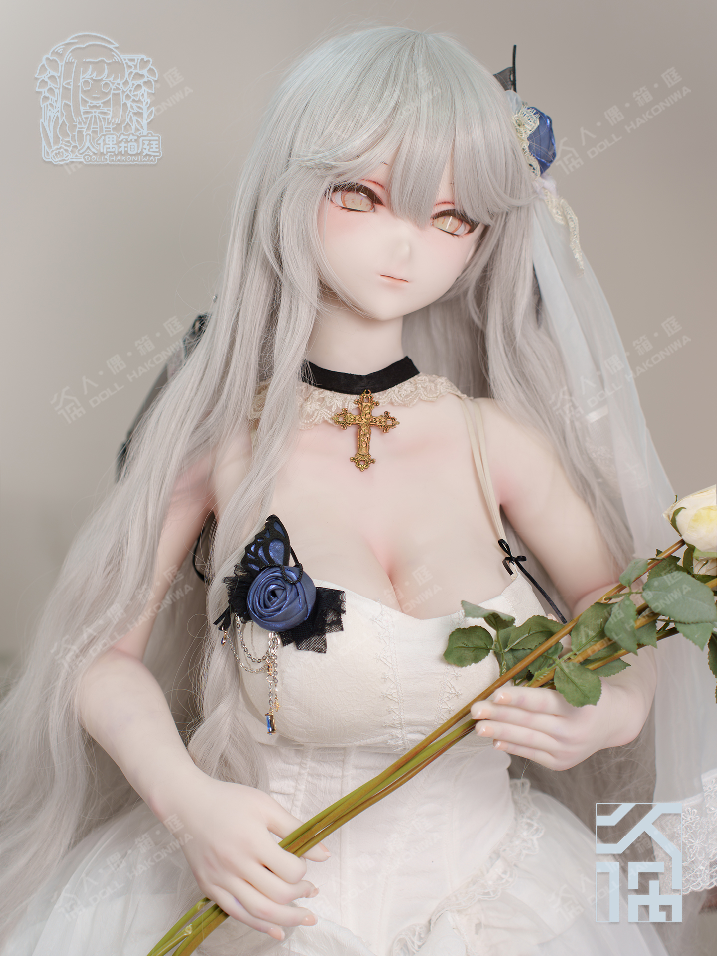 DOLL HAKONIWA Asebi ASB03 soft silicone moveable mouth ASB160 soft life-size body custom anime makeup original eye doll bjd