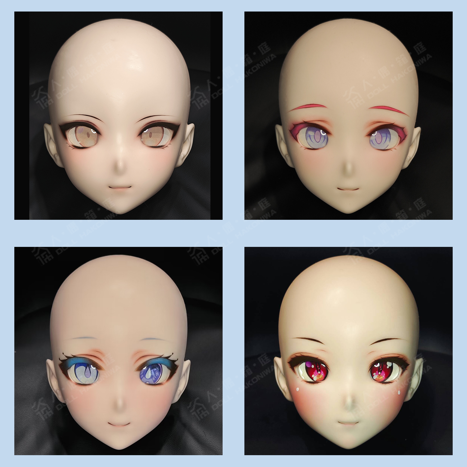 DOLL HAKONIWA OH01 silicone makeup custom anime makeup full order made fine makeup semi-custom template doll eyes figure bjd