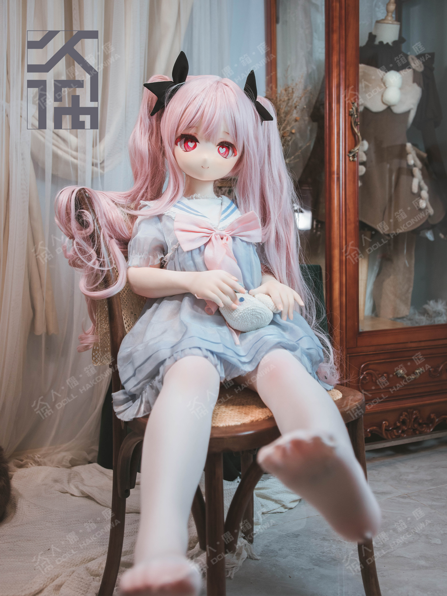 DOLL HAKONIWA Nana NN01 soft silicone head NN126 TPE silicone life-size body custom anime makeup original eye doll bjd