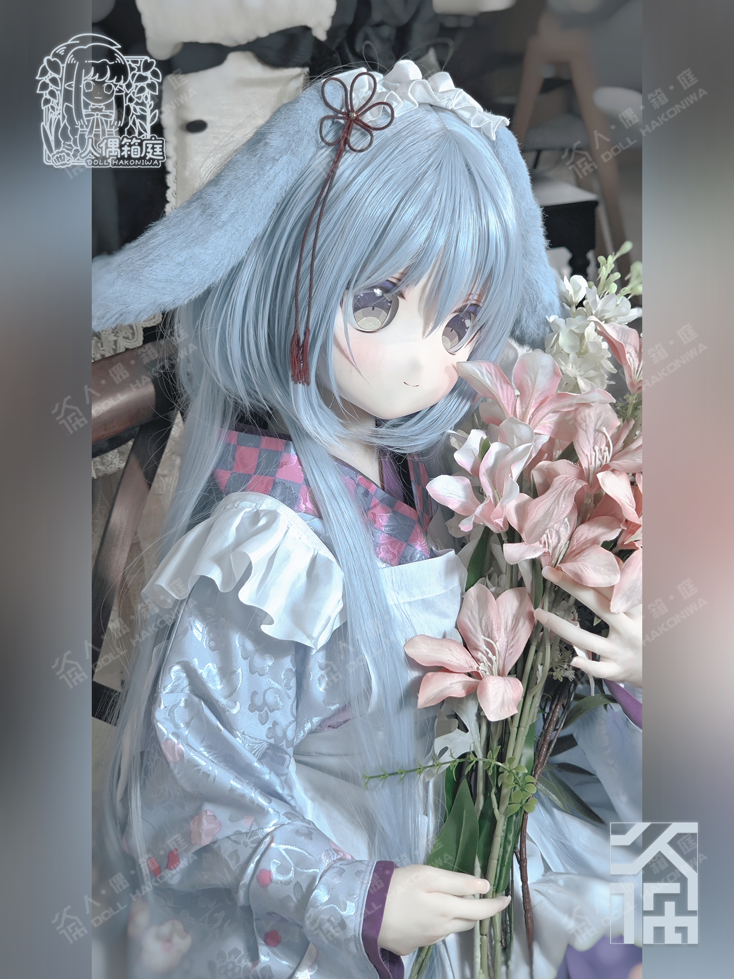 DOLL HAKONIWA Amachoco2 doujin cos Momose Kaguya 1:1 life sized doll figure customization anime bjd