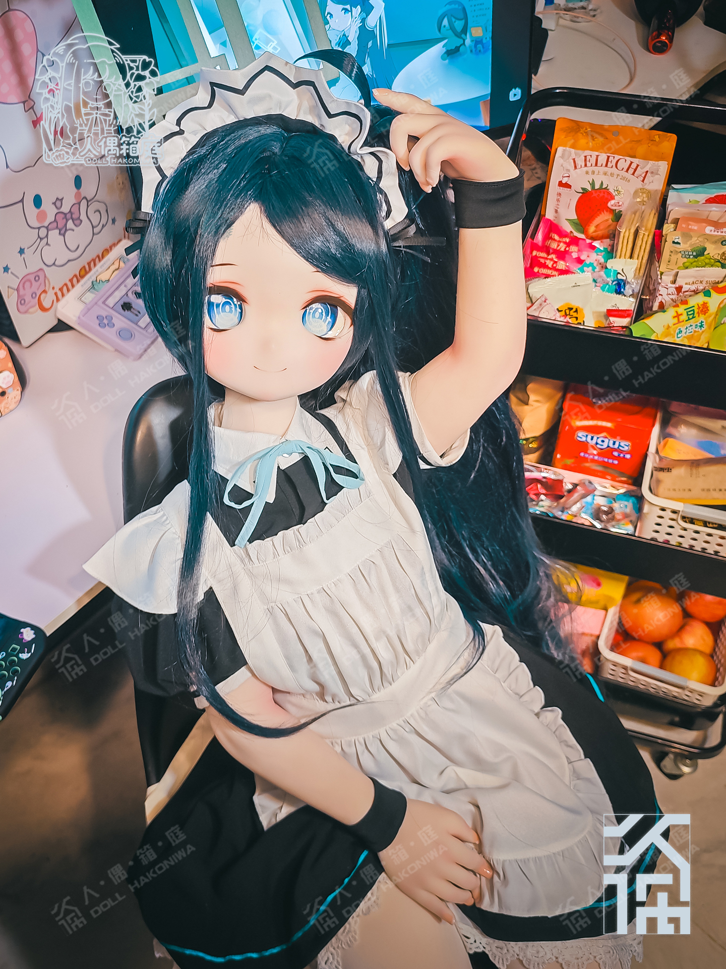 DOLL HAKONIWA Blue Archive doujin cos Maid Alice 1:1 life sized doll figure customization anime bjd