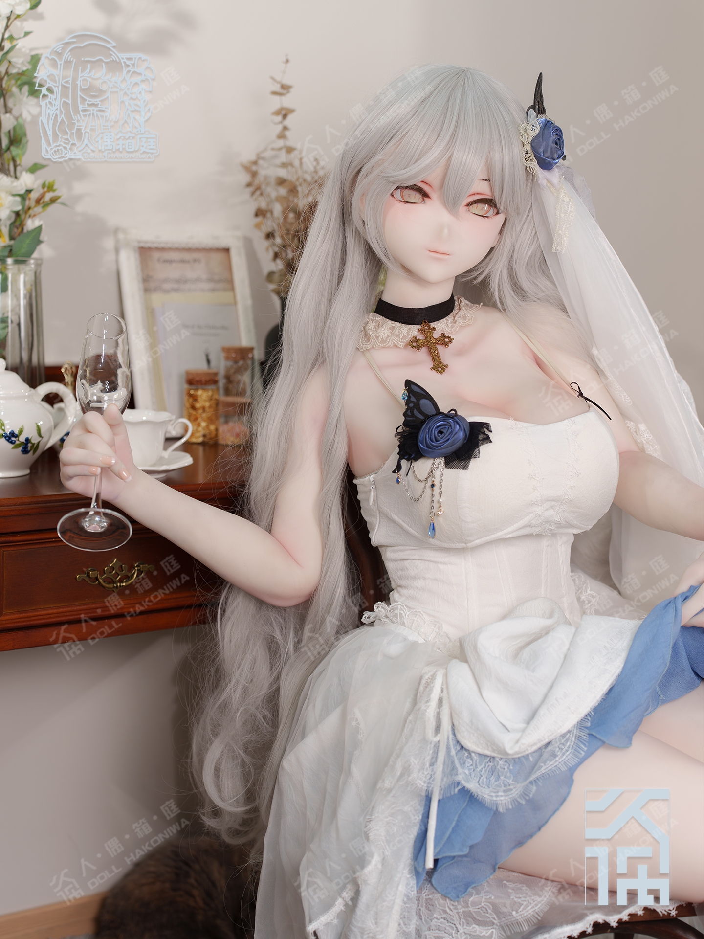 DOLL HAKONIWA Asebi ASB03 soft silicone moveable mouth ASB160 soft life-size body custom anime makeup original eye doll bjd