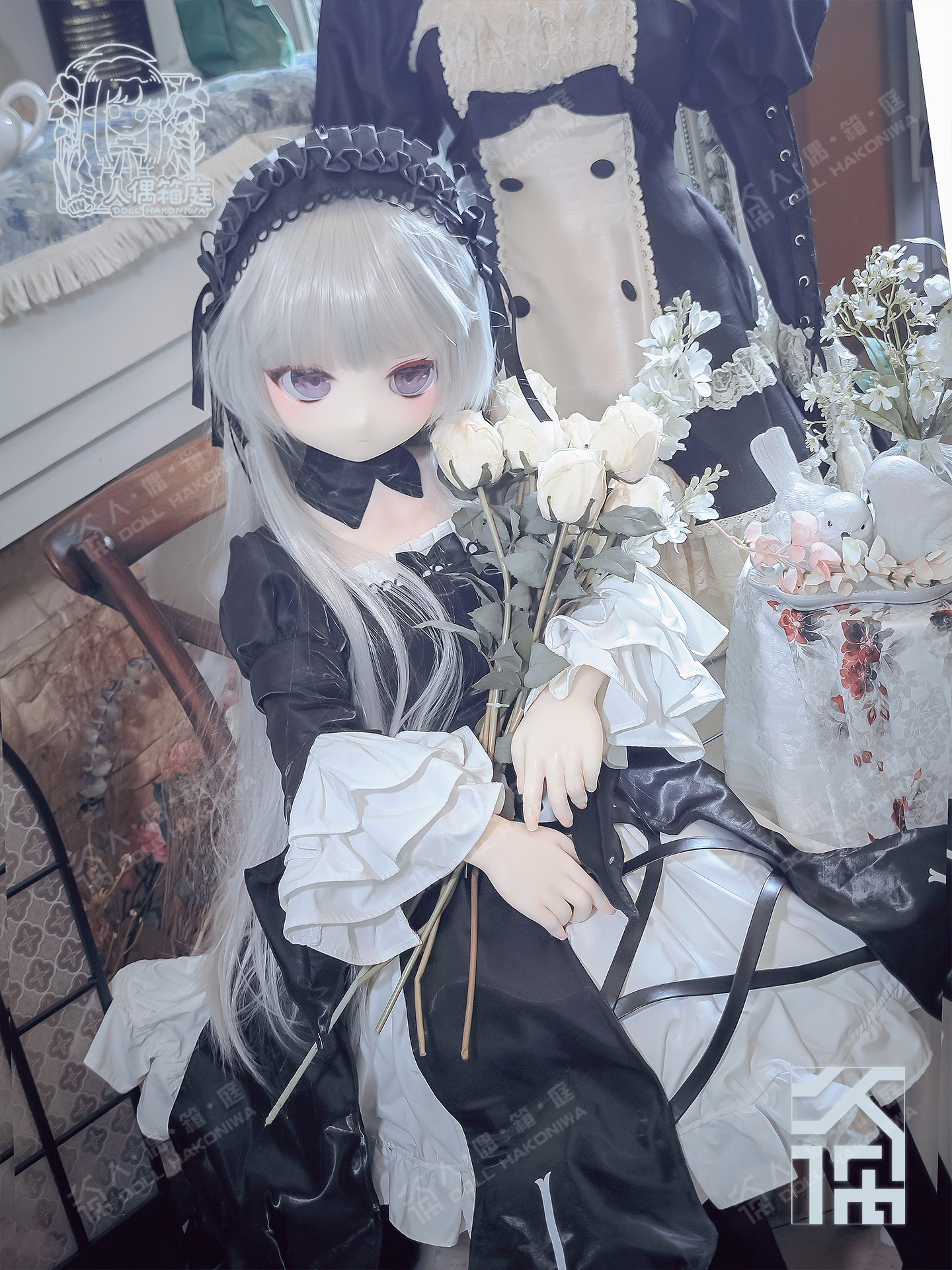 [Copy]DOLL HAKONIWA Rozen Maiden doujin cos Mercury Lampe 1:1 life sized doll figure customization anime bjd