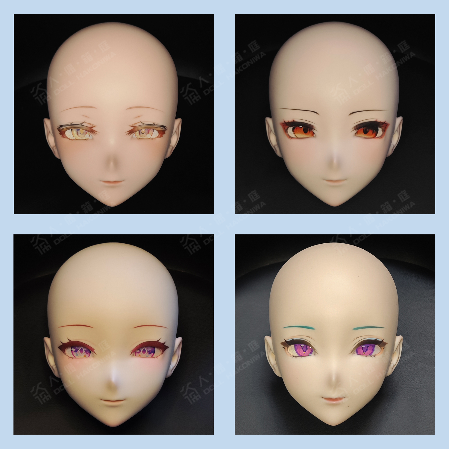 DOLL HAKONIWA ASB03 silicone makeup custom anime makeup full order made fine makeup doll eyes figure bjd