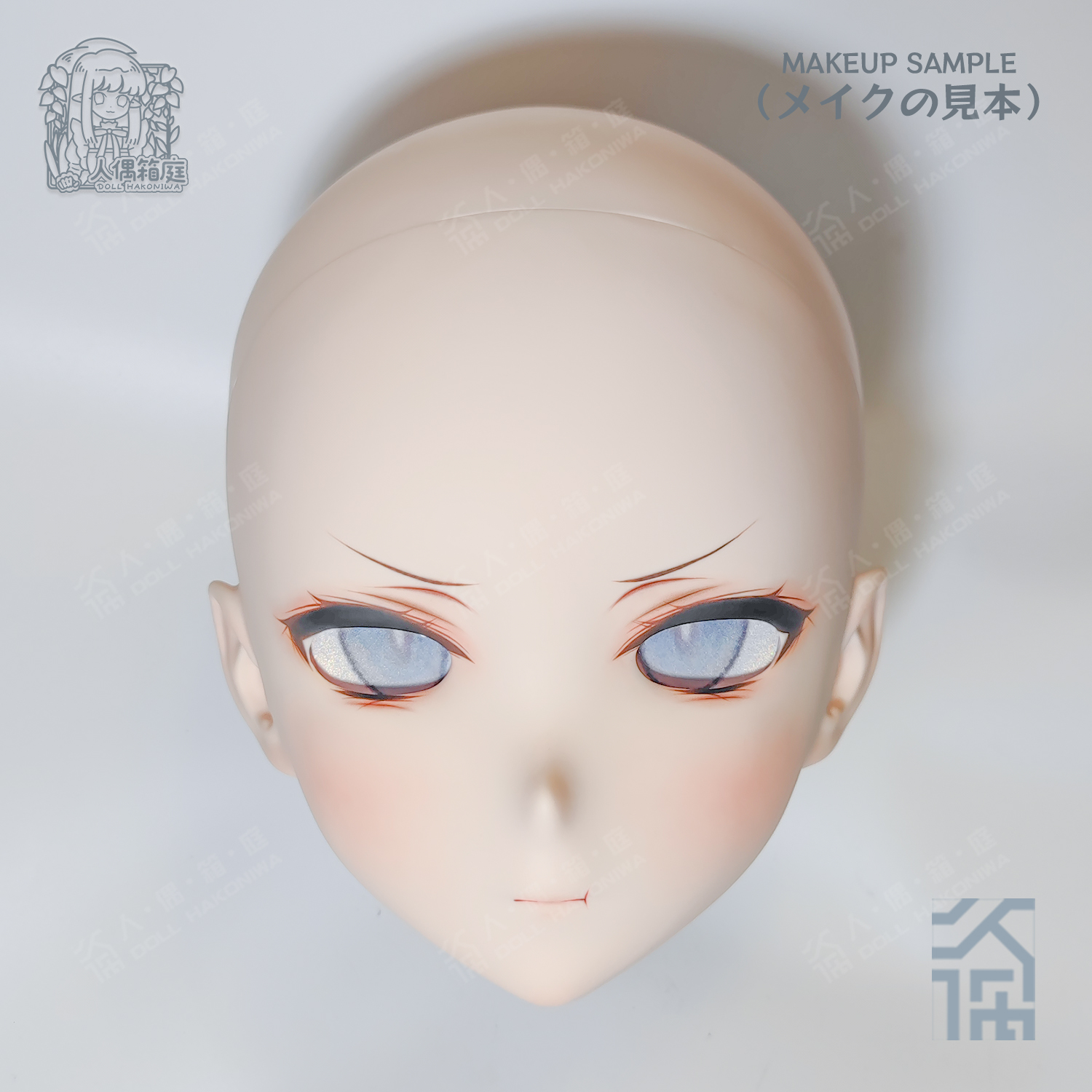 DOLL HAKONIWA SOR05 Saori hard resin life-size no makeup doll head anime doll accessory figure bjd