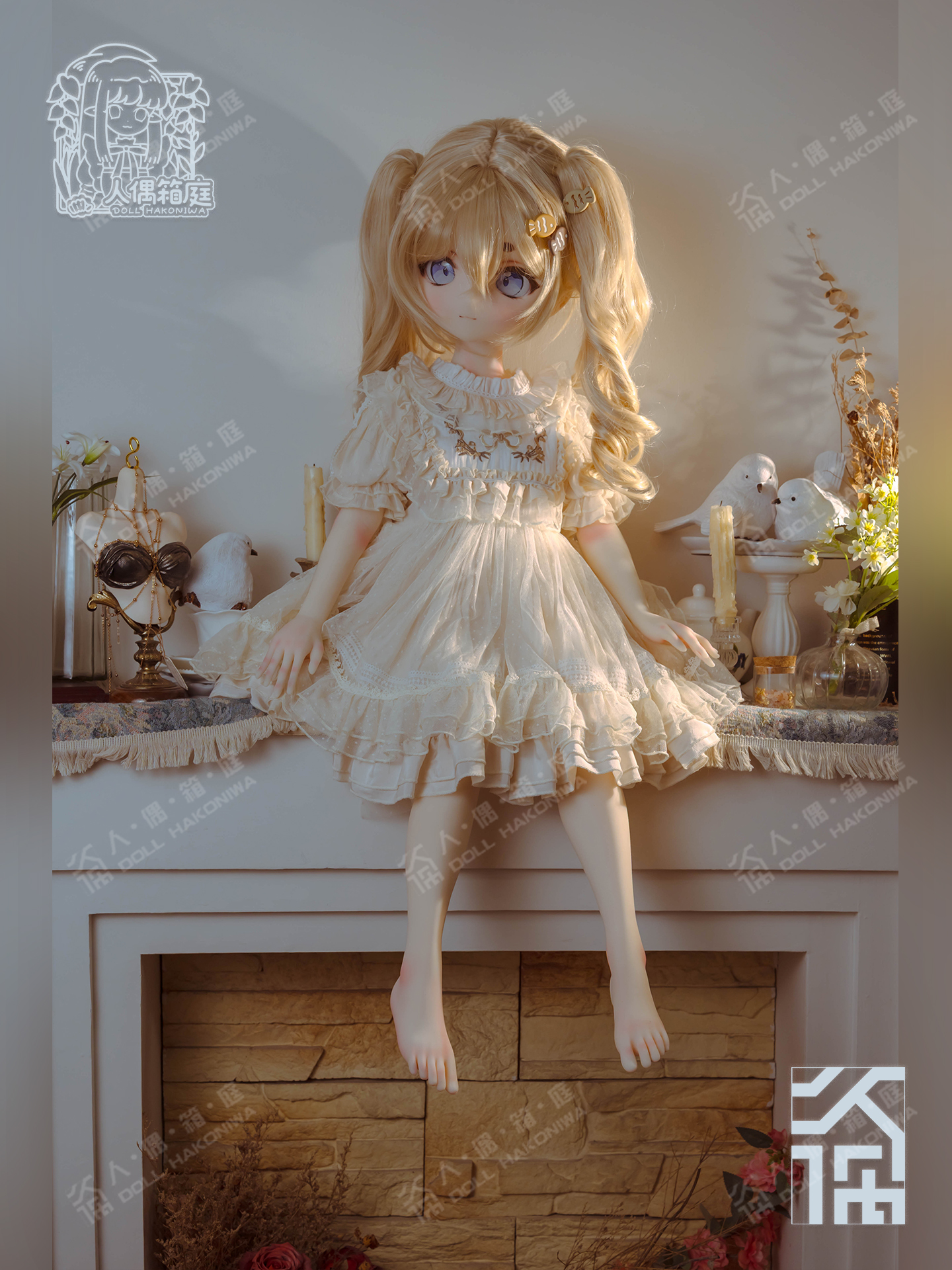 DOLL HAKONIWA NN01 soft silicone head CO108 TPE life-size body custom anime makeup original eye doll bjd