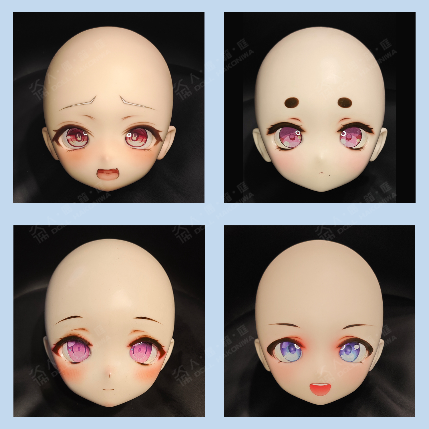DOLL HAKONIWA NN01 silicone makeup custom anime makeup full order made fine makeup semi-custom template doll eyes figure bjd