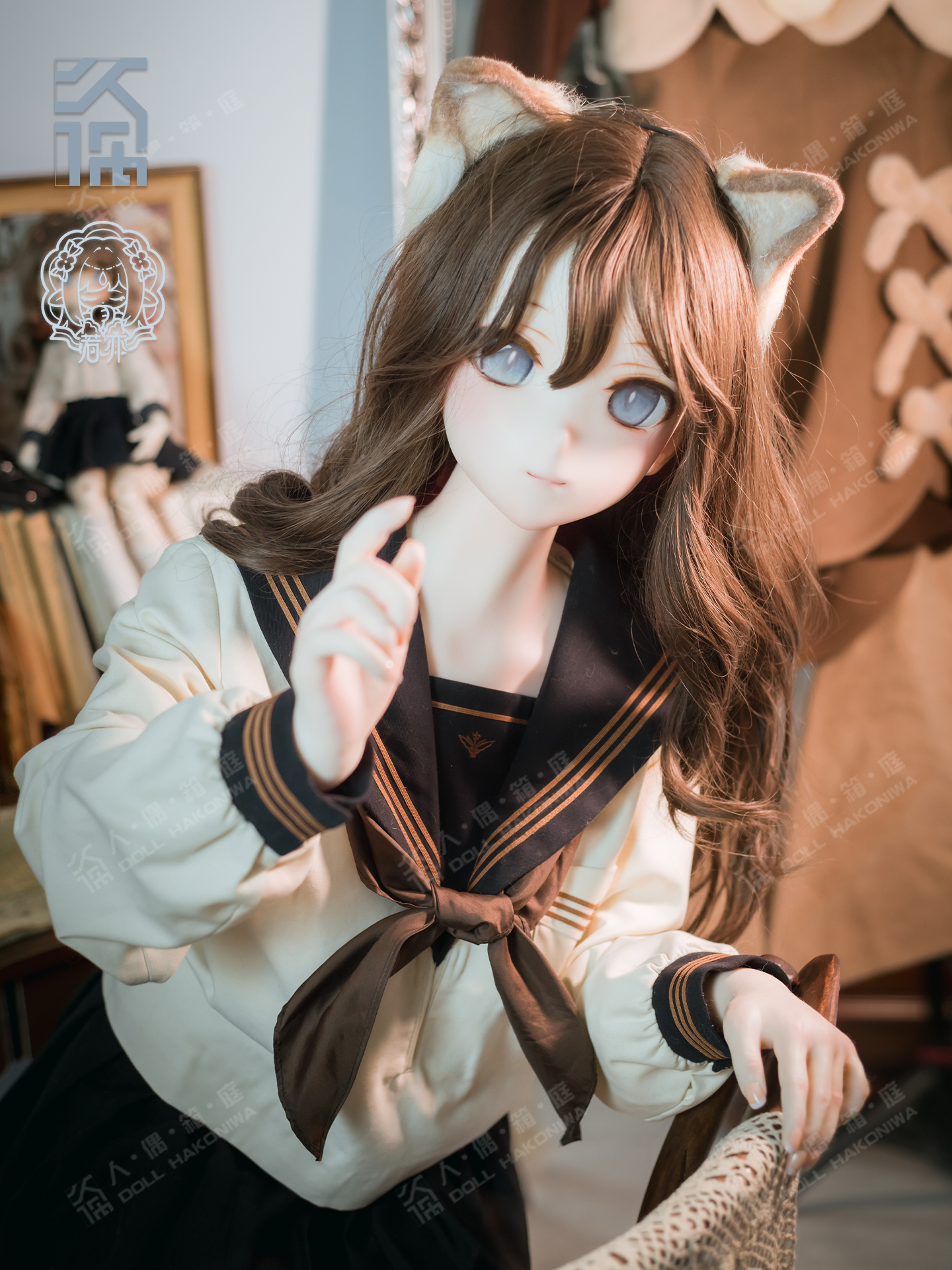DOLL HAKONIWA Orihime OH01 soft silicone head RY148 TPE silicone life-size body custom anime makeup original eye doll bjd
