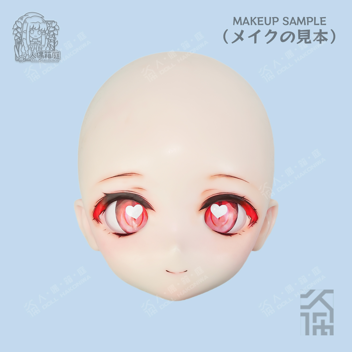 DOLL HAKONIWA NN01 Nana soft silicone life-size no makeup doll head anime doll accessory figure bjd 人形箱庭NN01奈奈ソフトシリコン一分等身大無メイクヘッド二次元アニメドール付属品フィギュアＢＪＤ