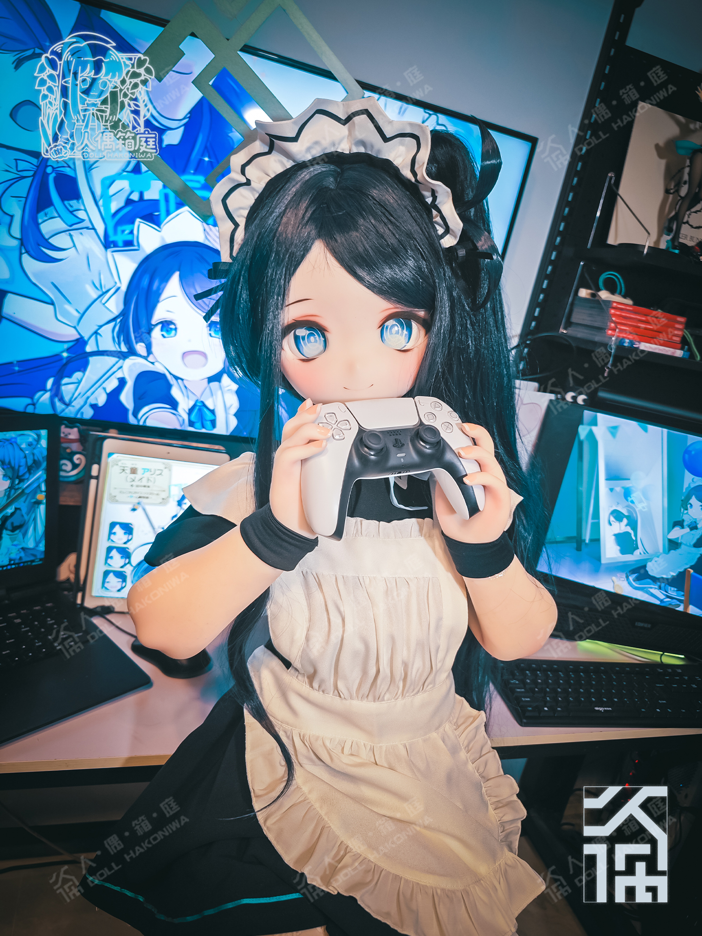 DOLL HAKONIWA Blue Archive doujin cos Maid Alice 1:1 life sized doll figure customization anime bjd
