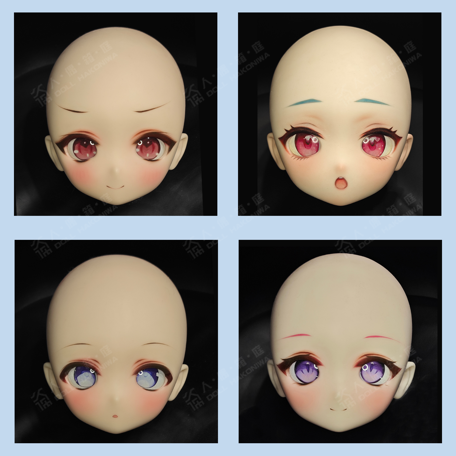 DOLL HAKONIWA NN01 silicone makeup custom anime makeup full order made fine makeup semi-custom template doll eyes figure bjd