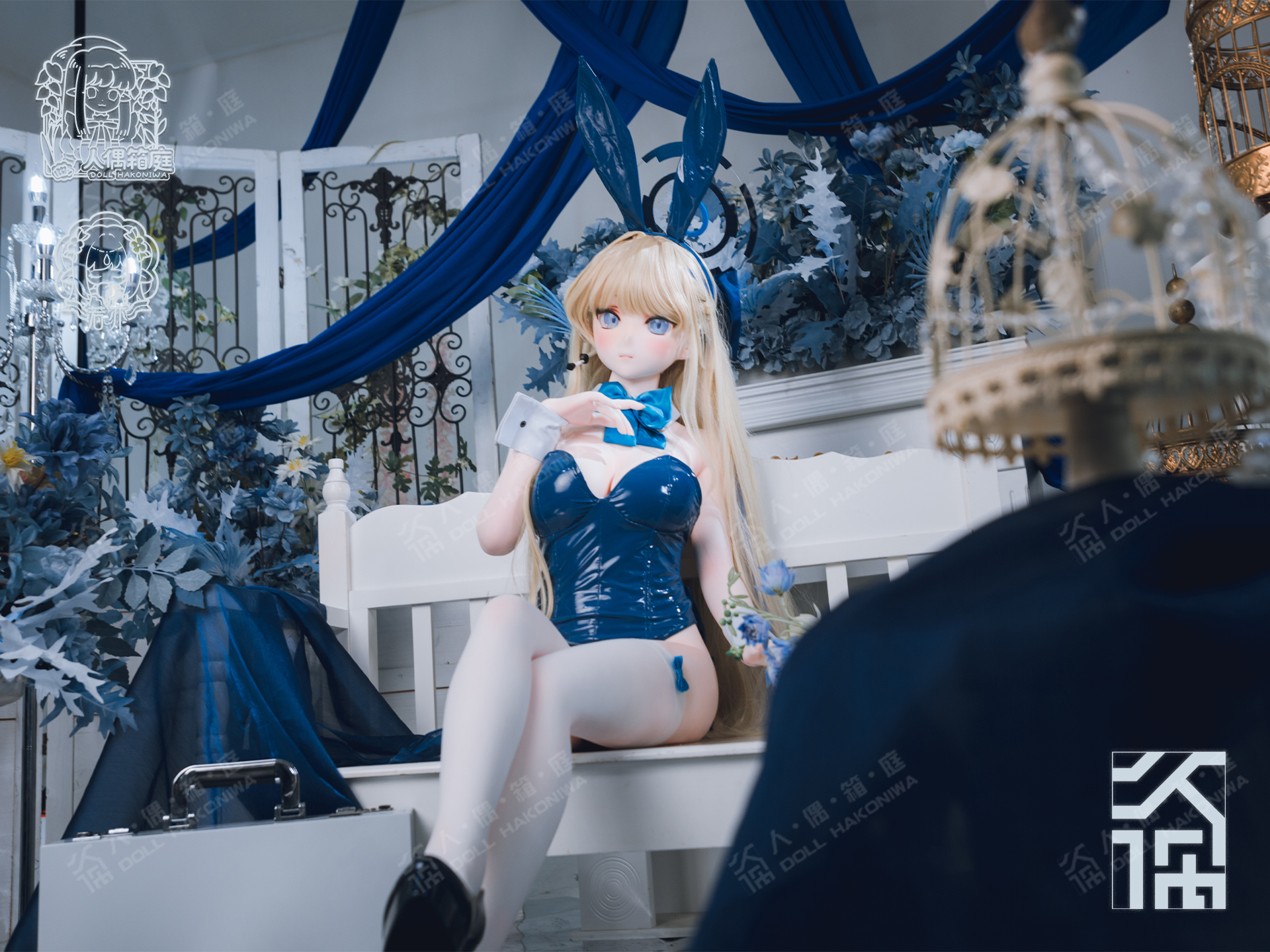 DOLL HAKONIWA Blue Archive Asuma Toki bunny girl doujin cos 1:1 life sized doll figure customization anime bjd