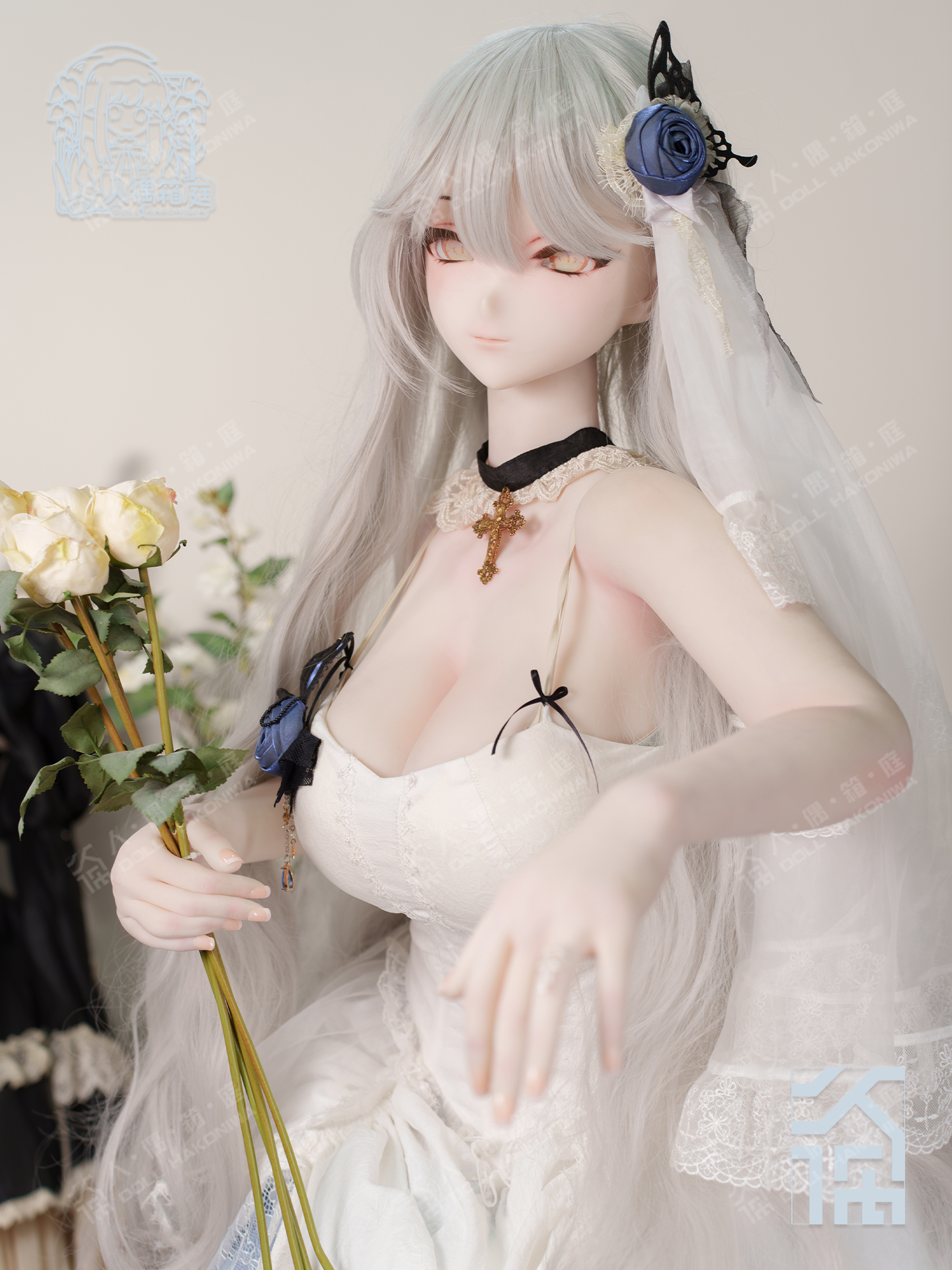 DOLL HAKONIWA Asebi ASB03 soft silicone moveable mouth ASB160 soft life-size body custom anime makeup original eye doll bjd