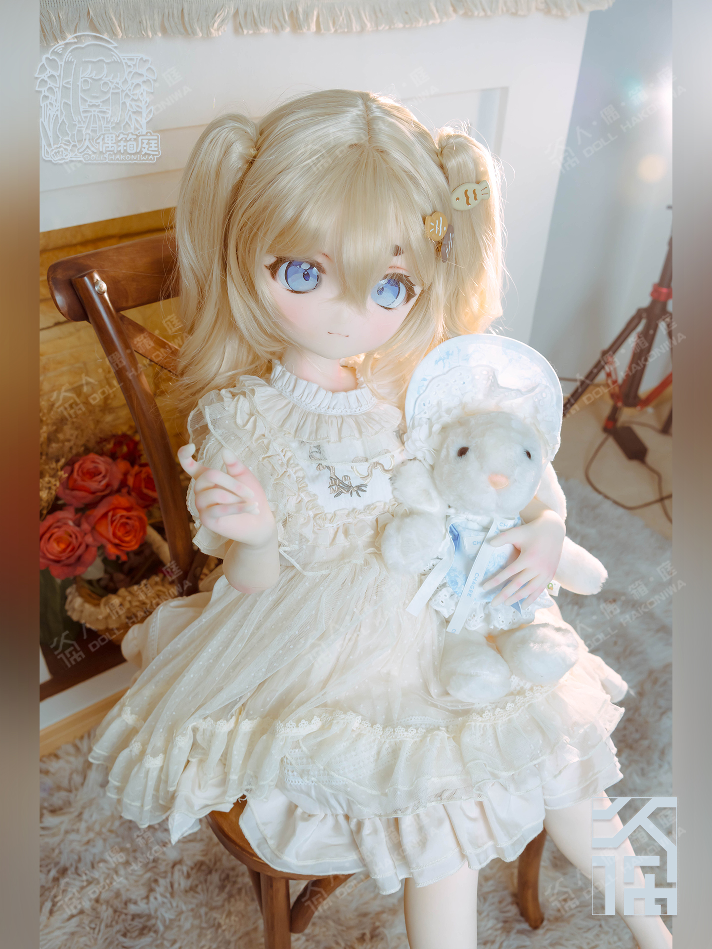 DOLL HAKONIWA NN01 soft silicone head CO108 TPE life-size body custom anime makeup original eye doll bjd