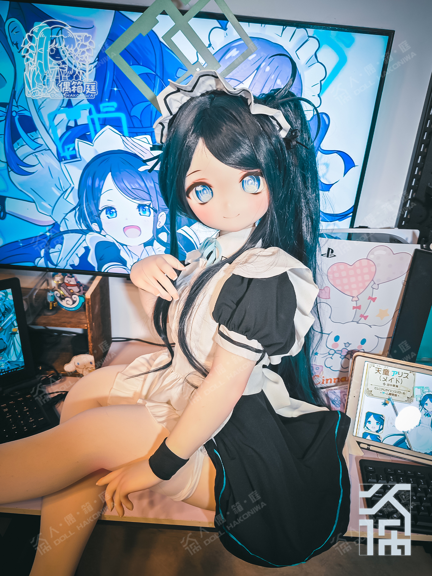 DOLL HAKONIWA Blue Archive doujin cos Maid Alice 1:1 life sized doll figure customization anime bjd