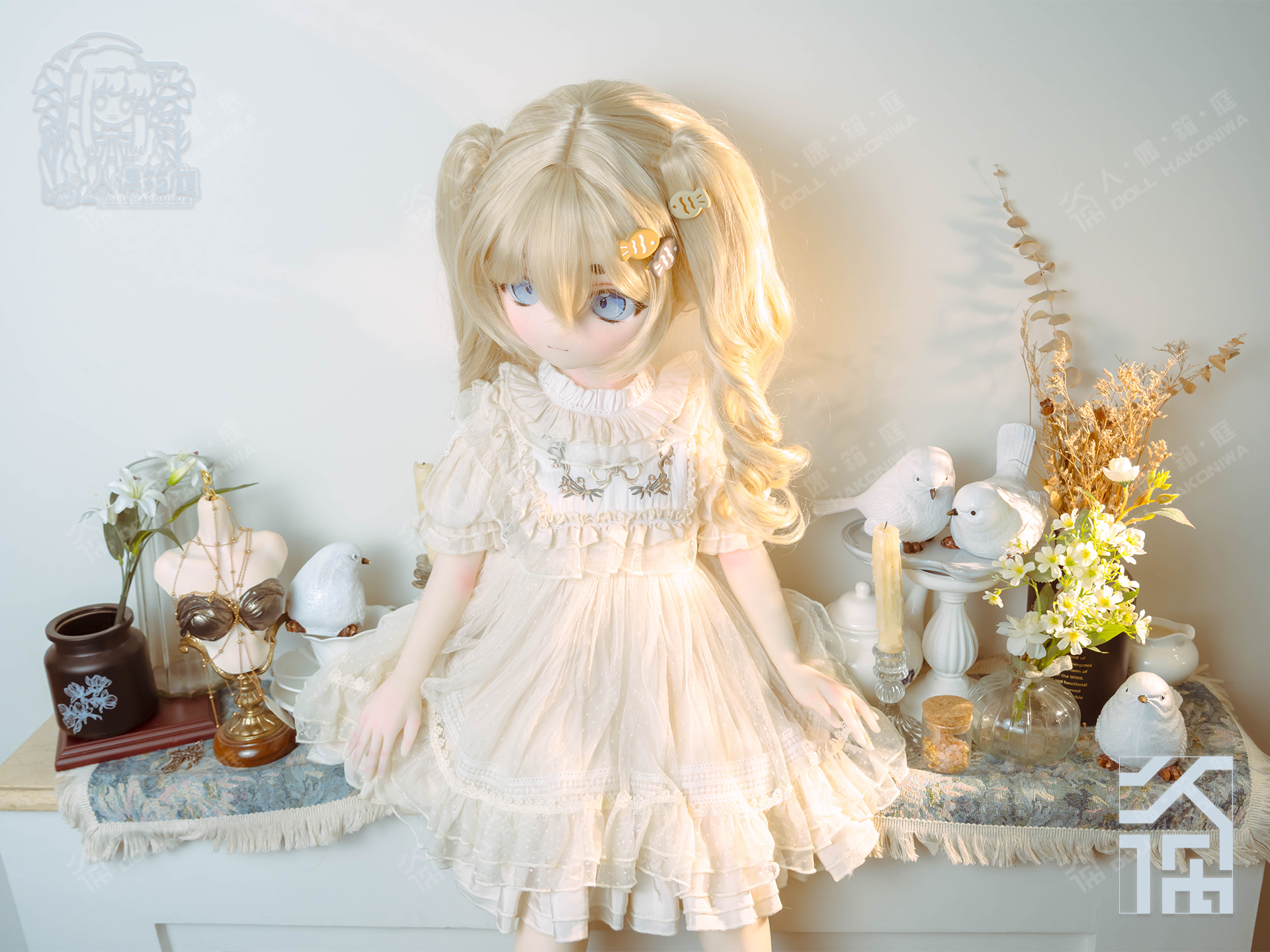 DOLL HAKONIWA NN01 soft silicone head CO108 TPE life-size body custom anime makeup original eye doll bjd