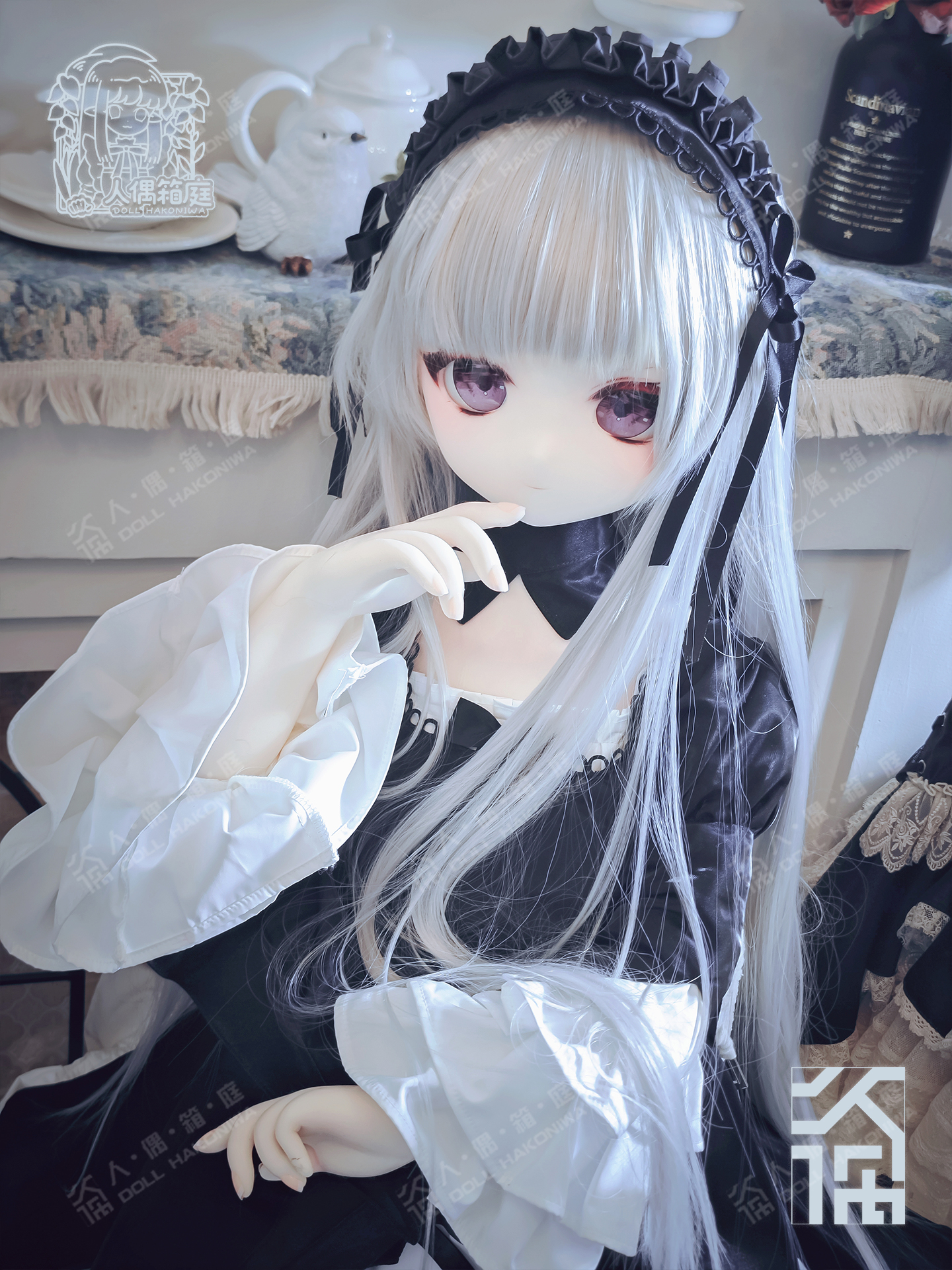 [Copy]DOLL HAKONIWA Rozen Maiden doujin cos Mercury Lampe 1:1 life sized doll figure customization anime bjd
