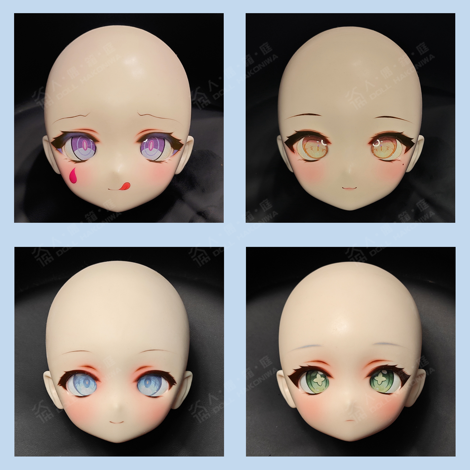 DOLL HAKONIWA NN01 silicone makeup custom anime makeup full order made fine makeup semi-custom template doll eyes figure bjd