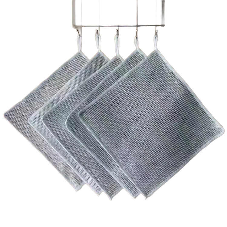 【強力去污】雙面銀絲竹炭清潔布百潔布